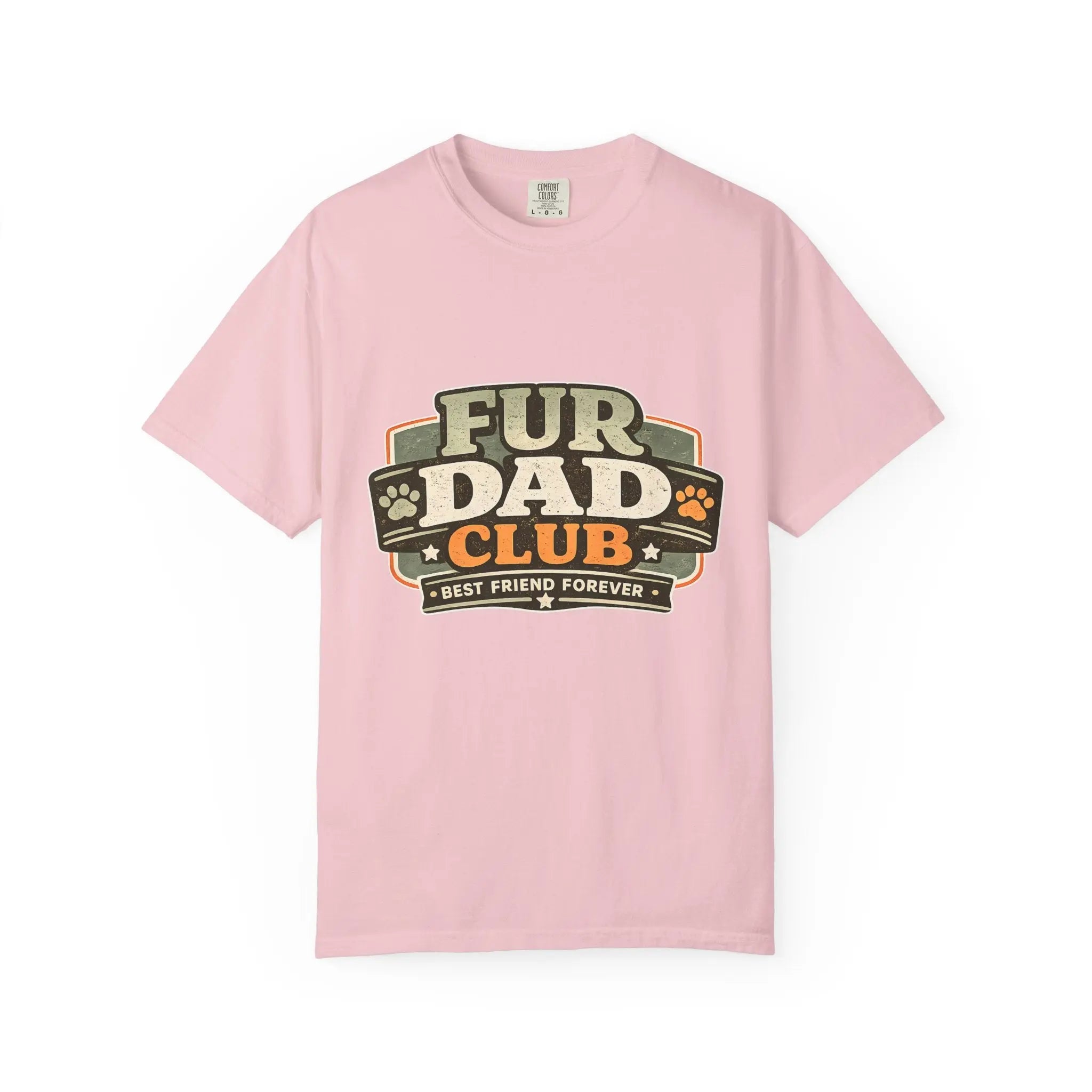 Fur Dad Club T-Shirt — Best Friend Forever Pet Dad Tee Printify