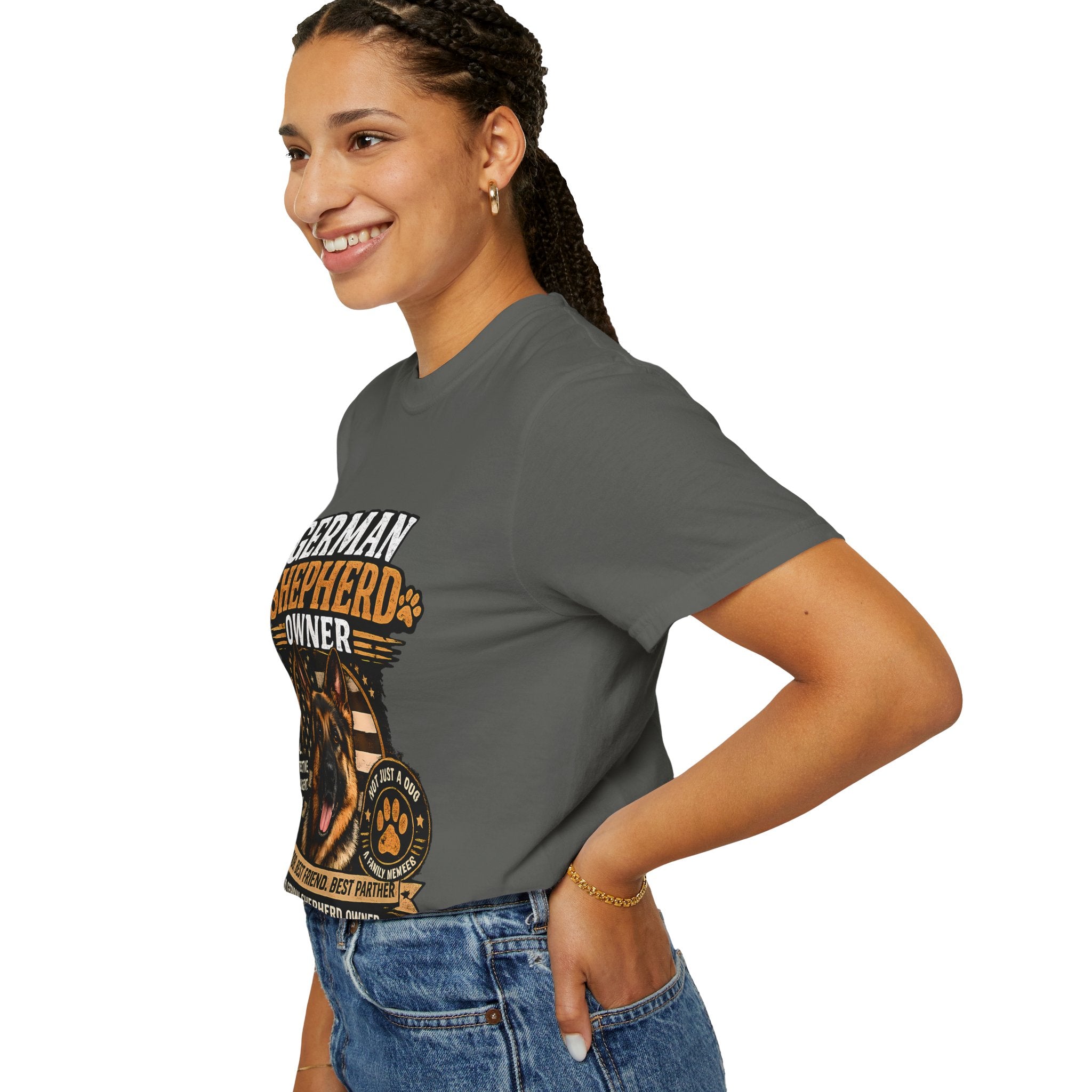 German Shepherd Owner T-Shirt — Proud Dog Dad/Mom Graphic Tee