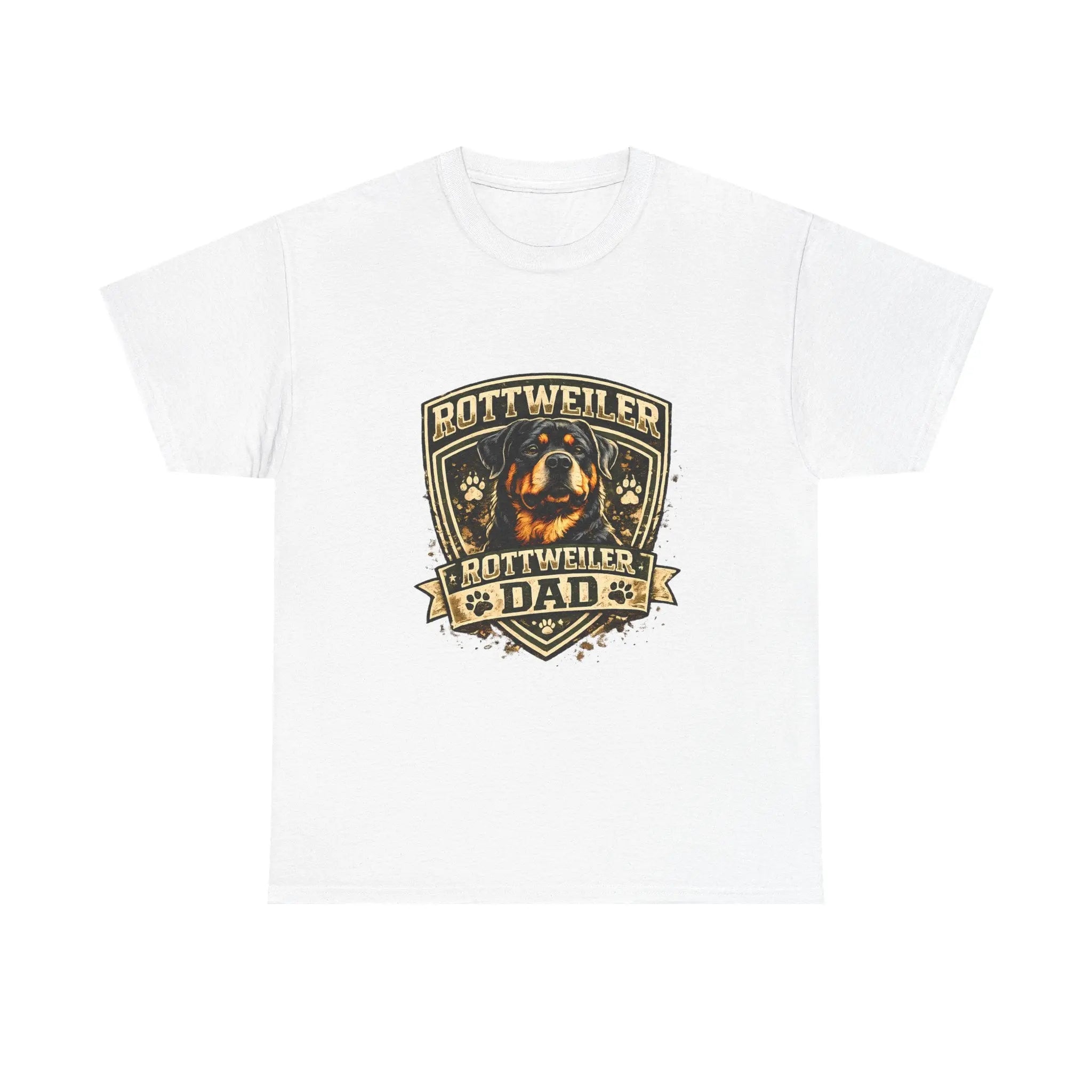 Rottweiler Dad T-Shirt — Proud Rottweiler Owner Tee, Dog Dad Gift