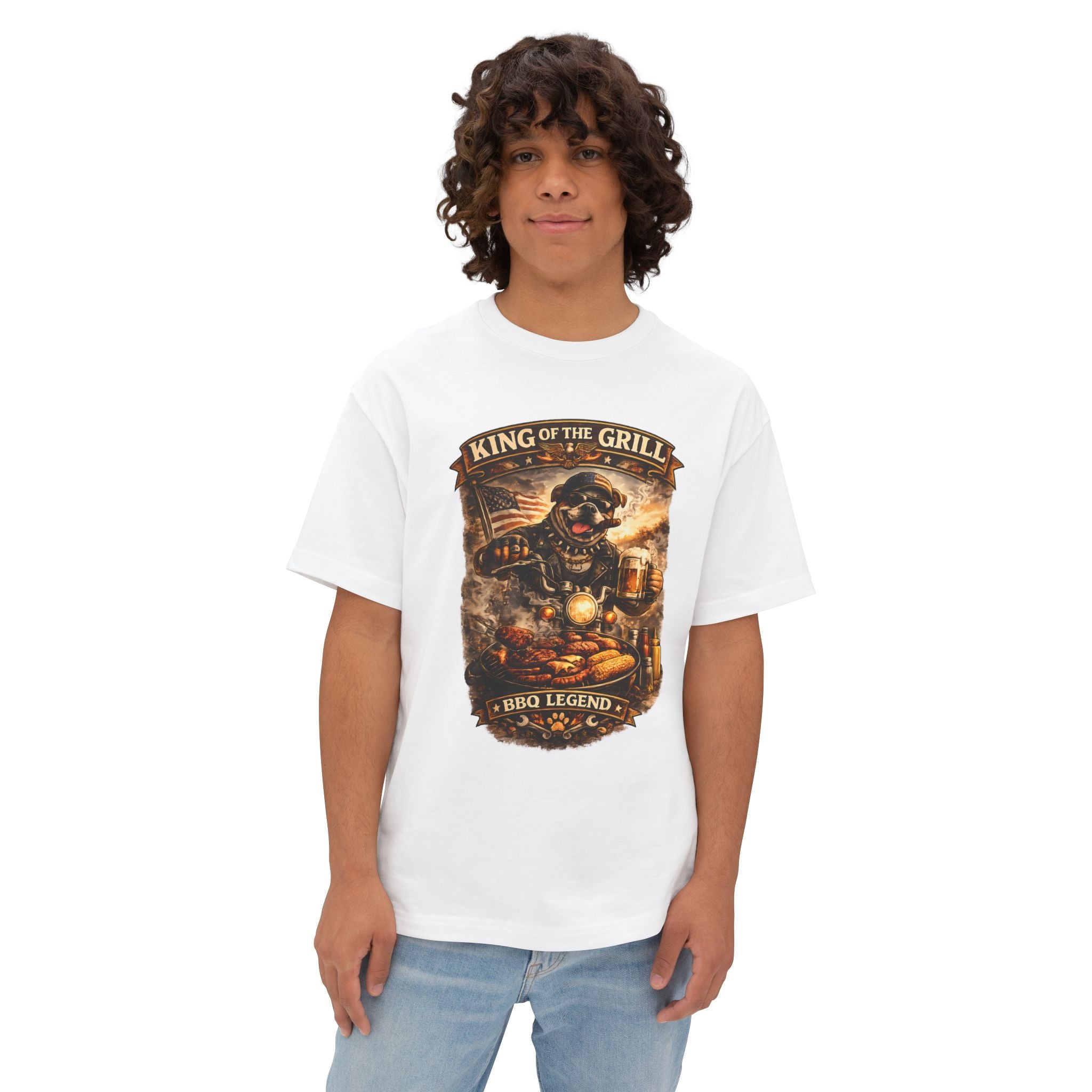 Improbe Boxy Tee — Oversized Graphic T‑Shirt
