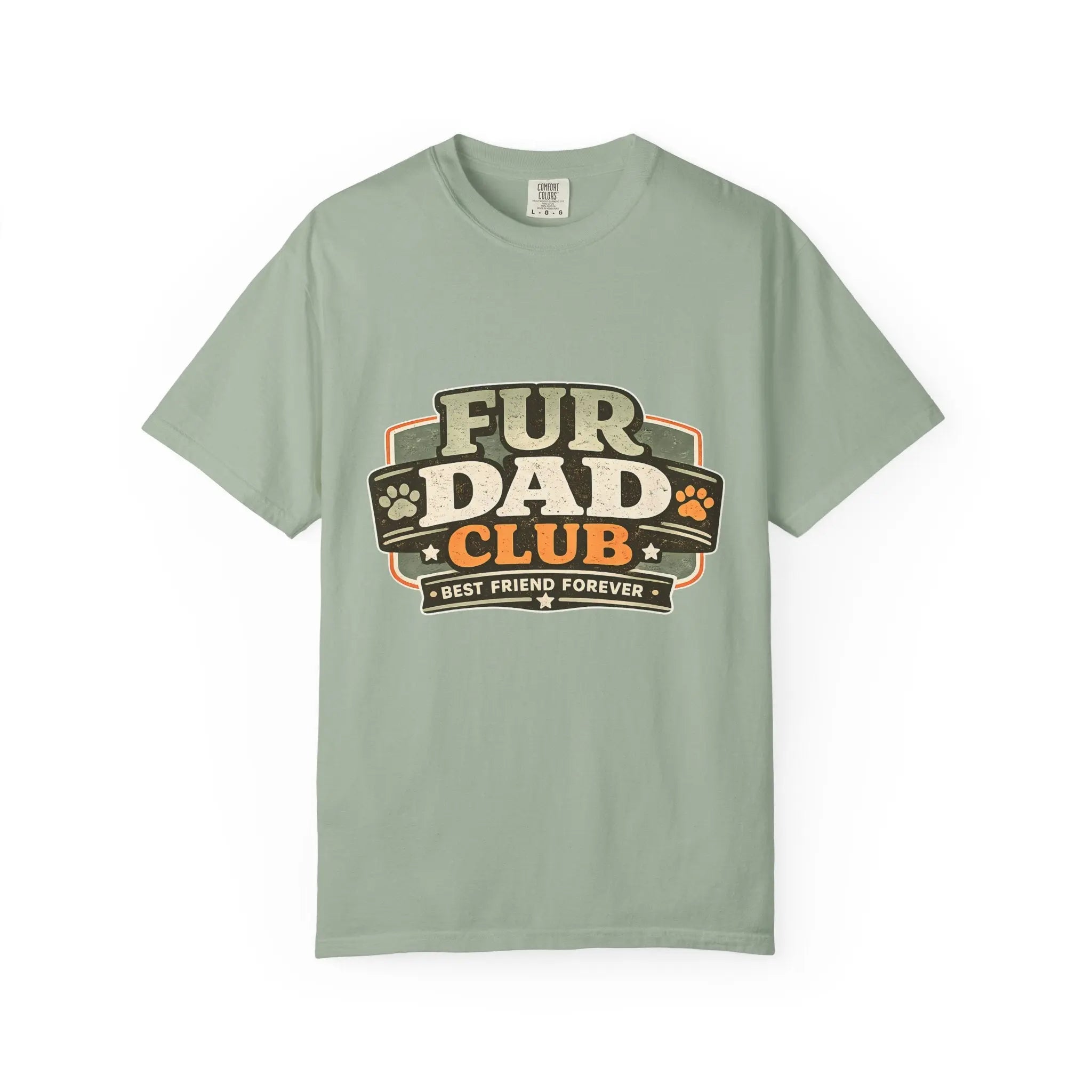 Fur Dad Club T-Shirt — Best Friend Forever Pet Dad Tee Printify