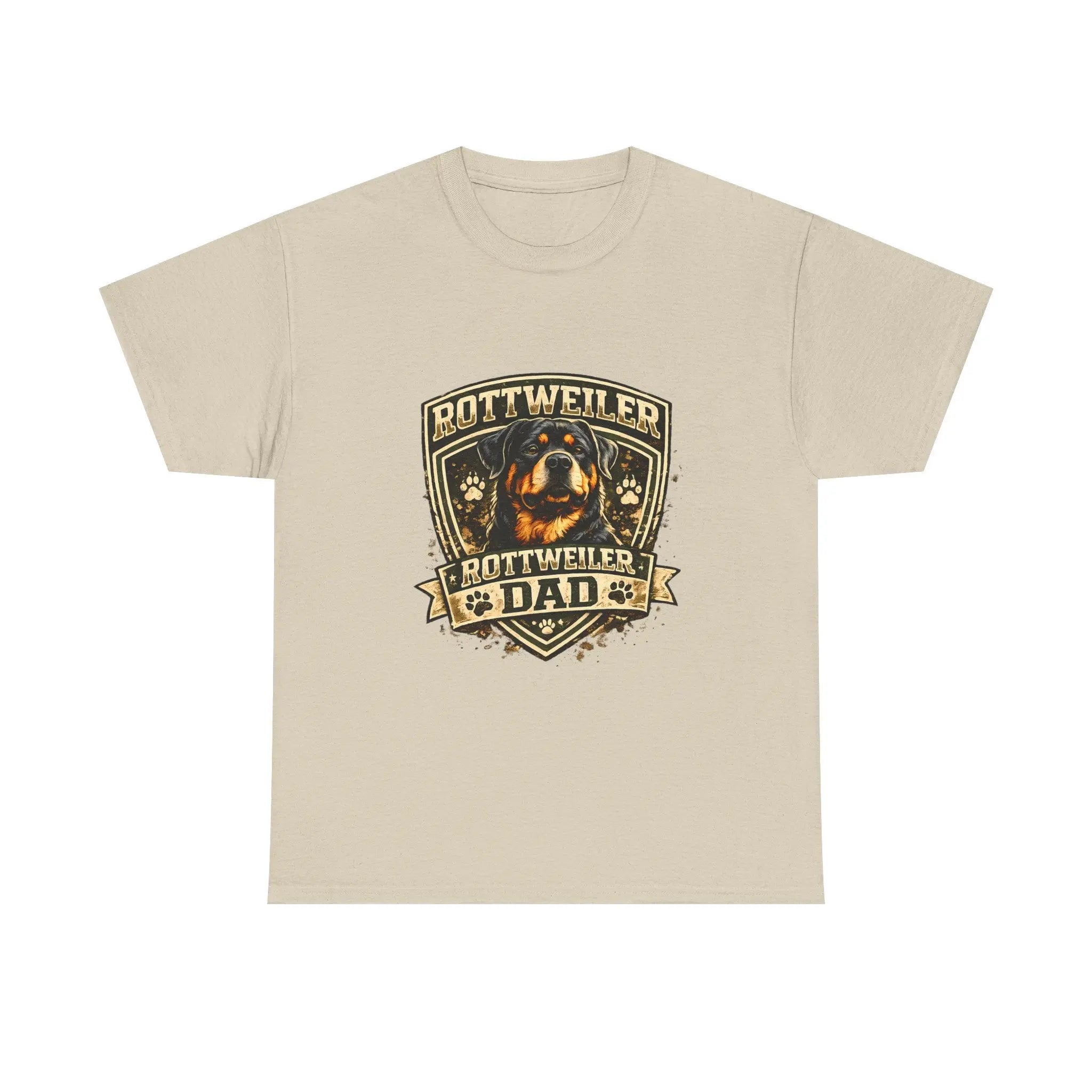 Rottweiler Dad T-Shirt — Proud Rottweiler Owner Tee, Dog Dad Gift