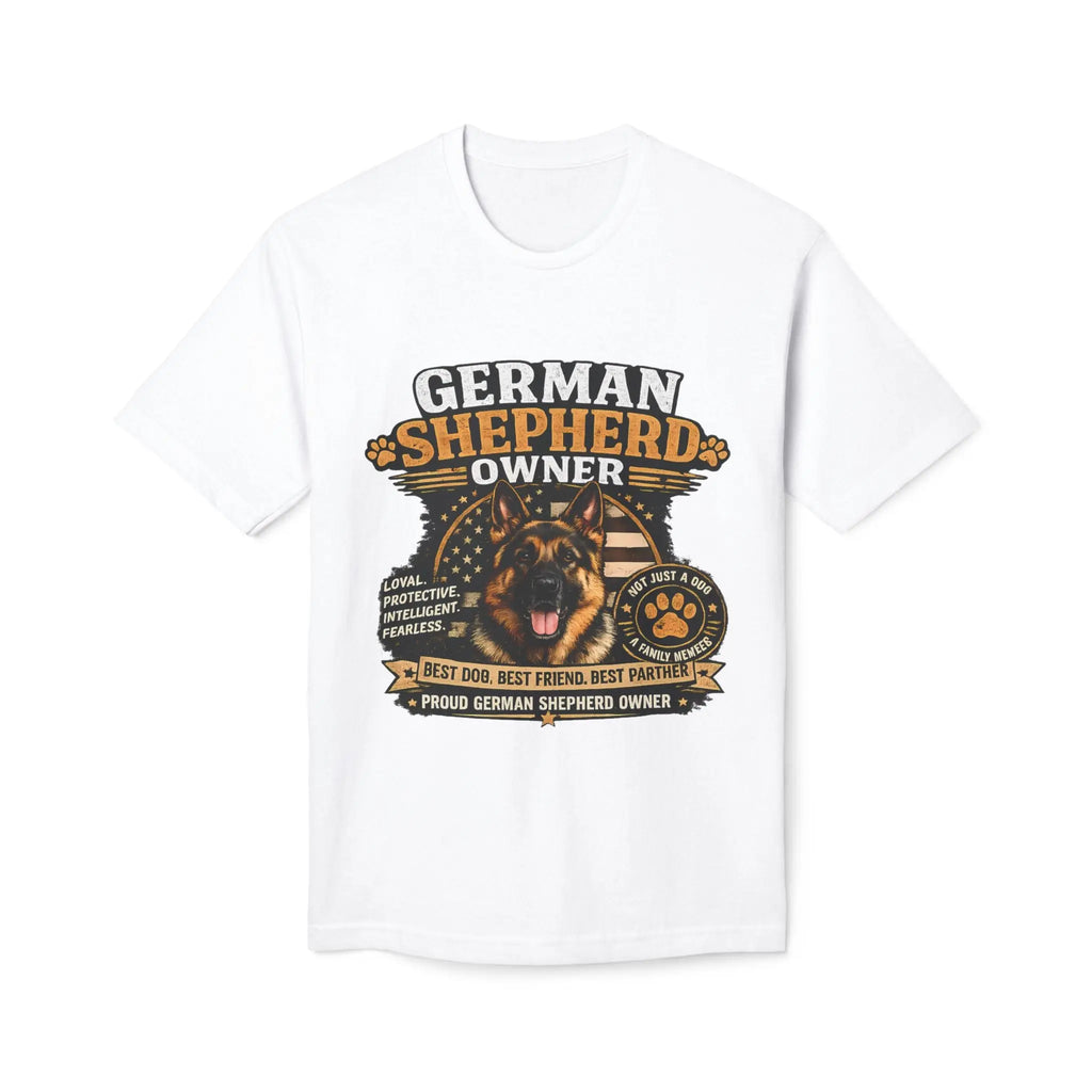 German Shepherd Owner T-Shirt — Proud GSD Dog Dad/Mom Gift Printify