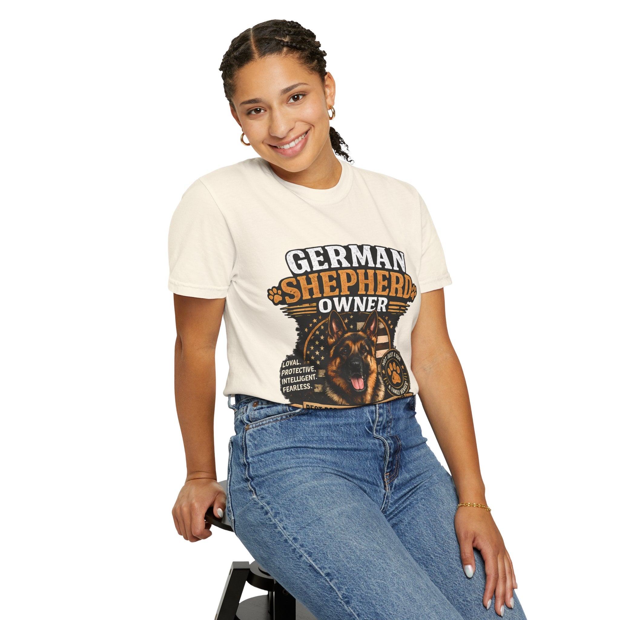 German Shepherd Owner T-Shirt — Proud Dog Dad/Mom Graphic Tee