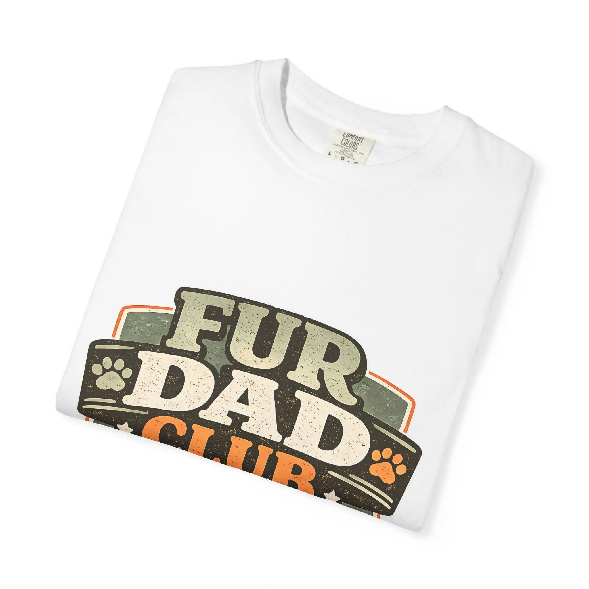 Fur Dad Club T-Shirt — Best Friend Forever Pet Dad Tee Printify