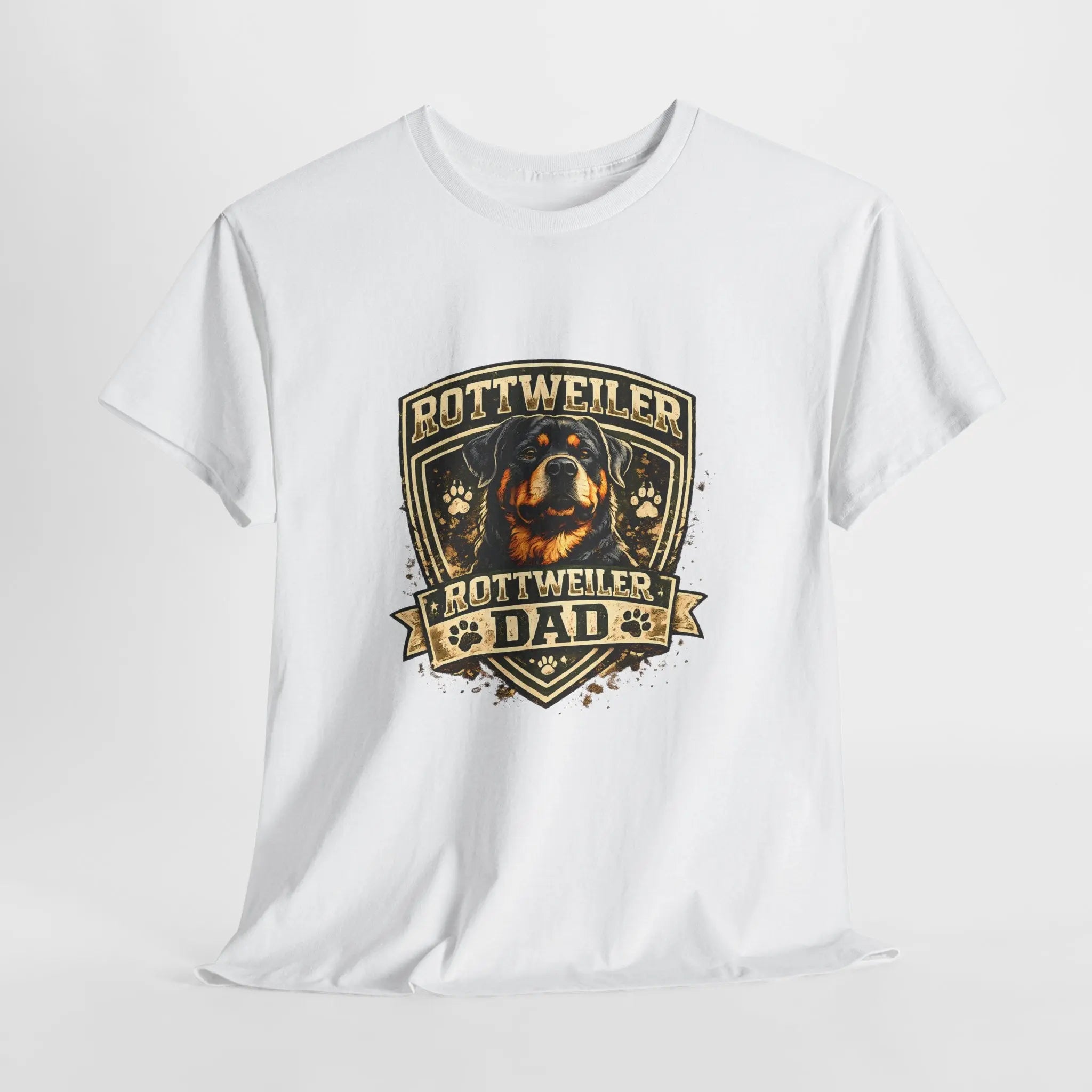 Rottweiler Dad T-Shirt — Proud Rottweiler Owner Tee, Dog Dad Gift
