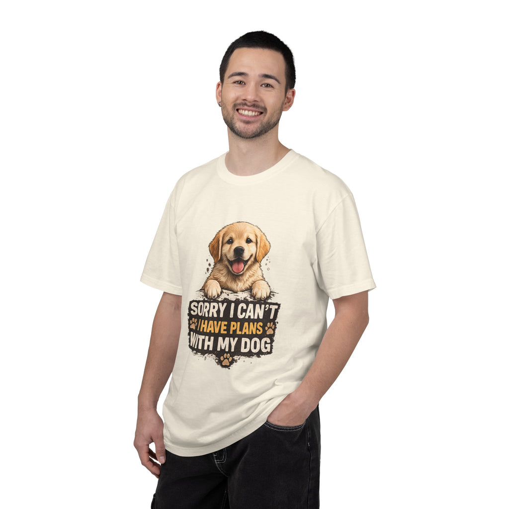 Dog Lover T-Shirt — "Sorry I Can’t, I Have Plans With My Dog" Graphic Tee