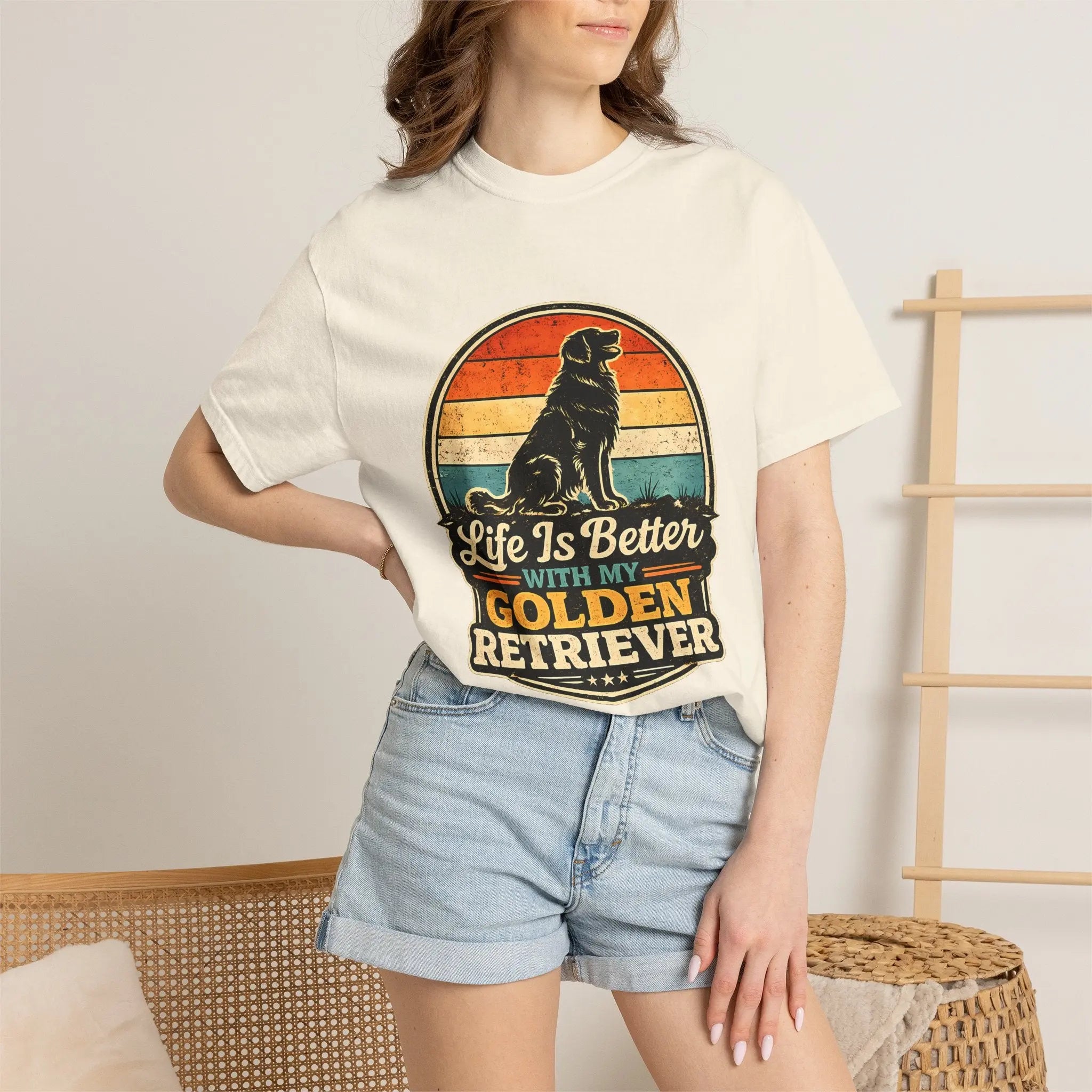 Life Is Better With My Golden Retriever T-Shirt