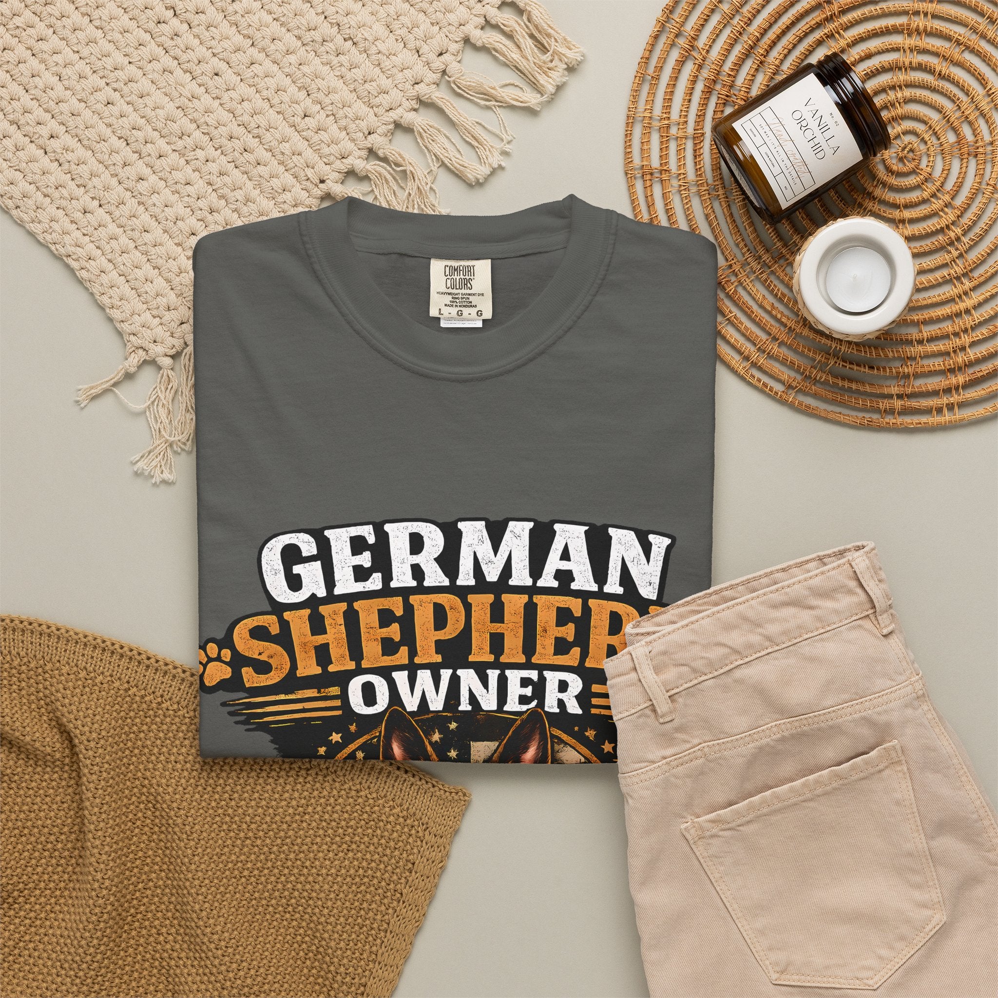 German Shepherd Owner T-Shirt — Proud Dog Dad/Mom Graphic Tee