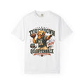Touchdown Quarterback T-Shirt — Cute Golden Retriever Football Tee (Born to Win) Printify
