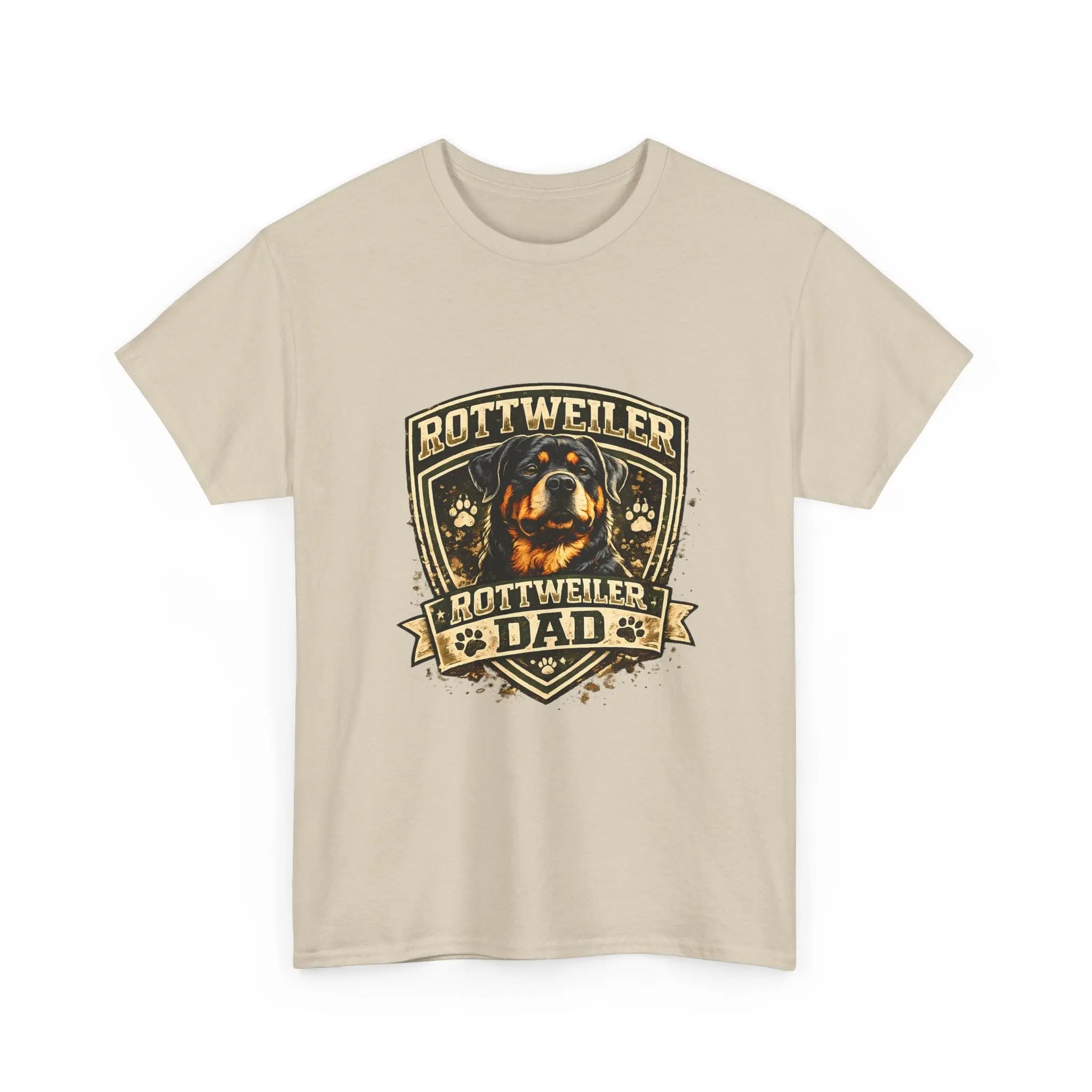 Rottweiler Dad T-Shirt — Proud Rottweiler Owner Tee, Dog Dad Gift