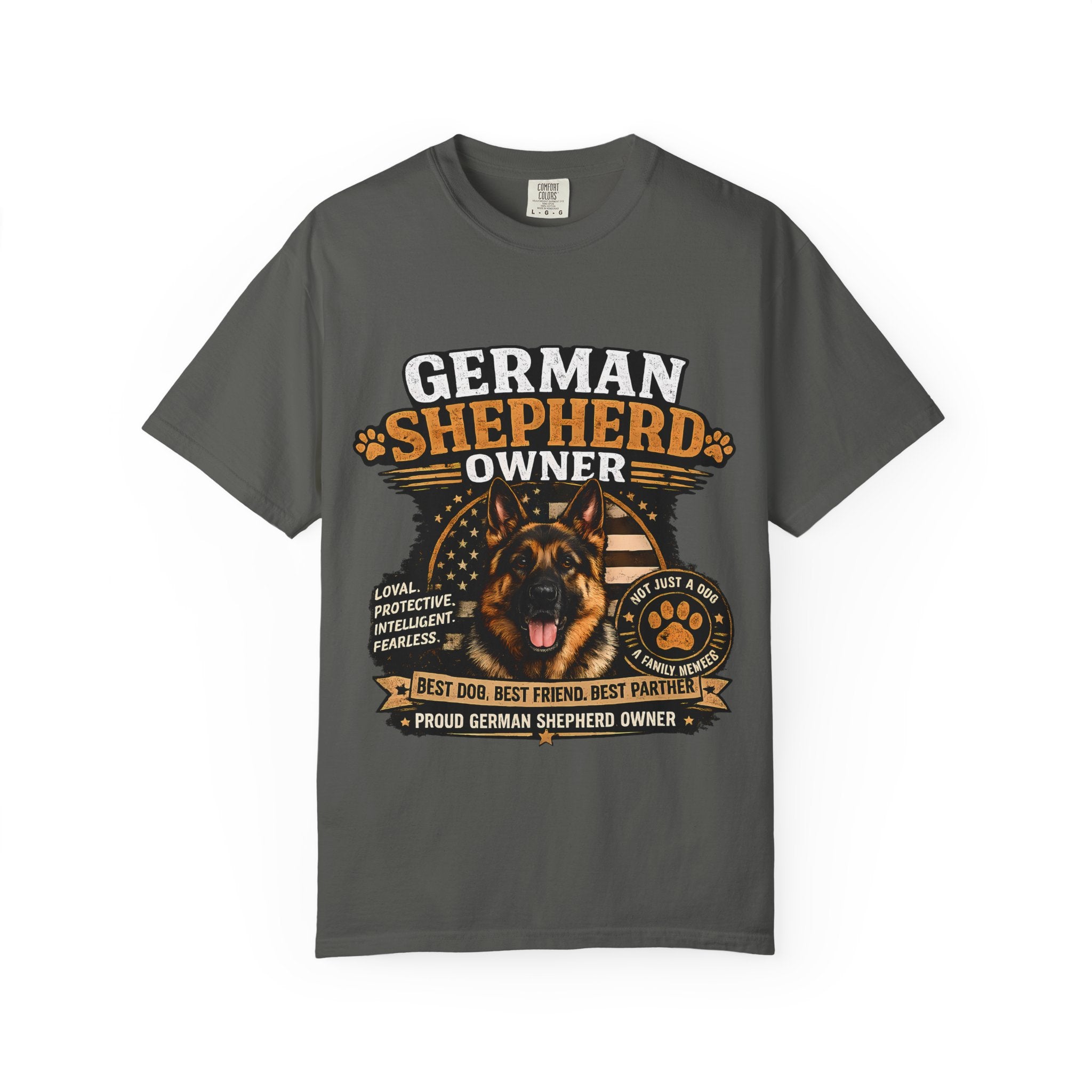 German Shepherd Owner T-Shirt — Proud Dog Dad/Mom Graphic Tee