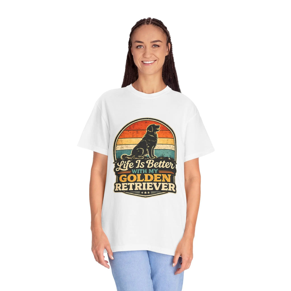 Life Is Better With My Golden Retriever T-Shirt