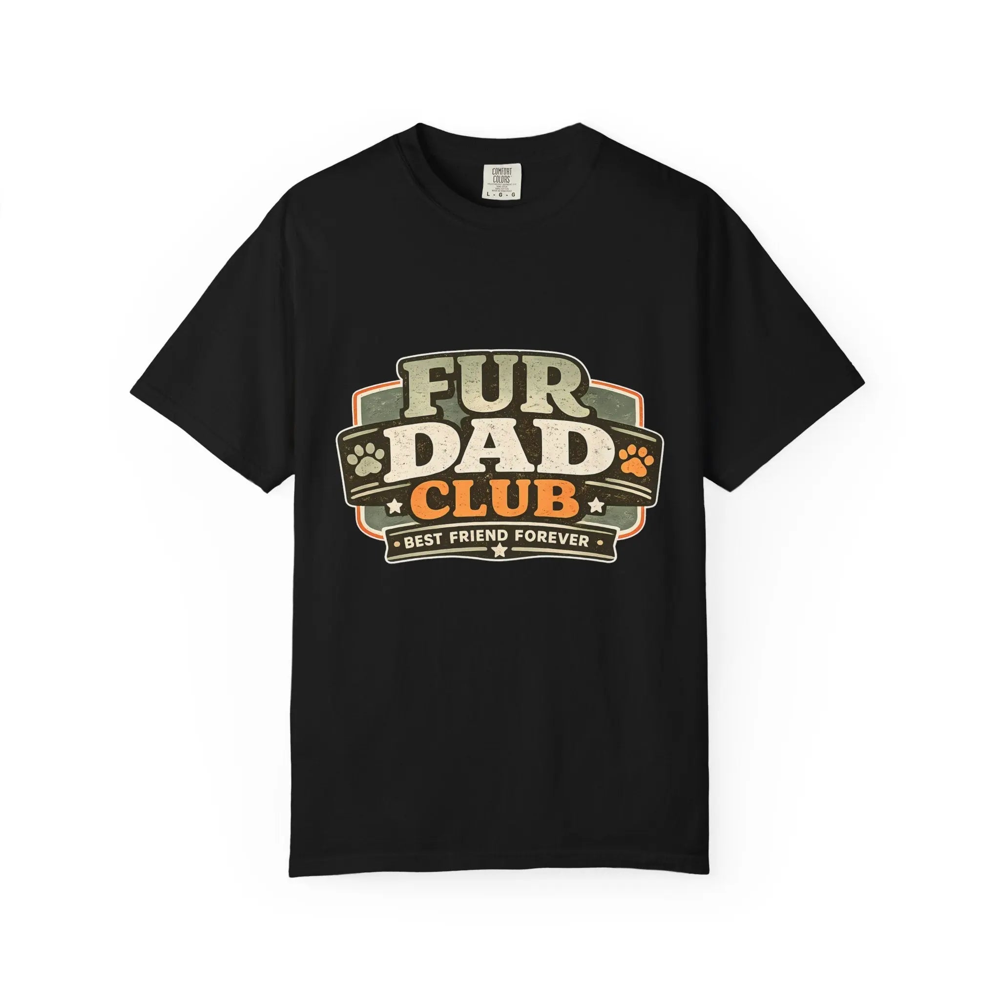 Fur Dad Club T-Shirt — Best Friend Forever Pet Dad Tee Printify