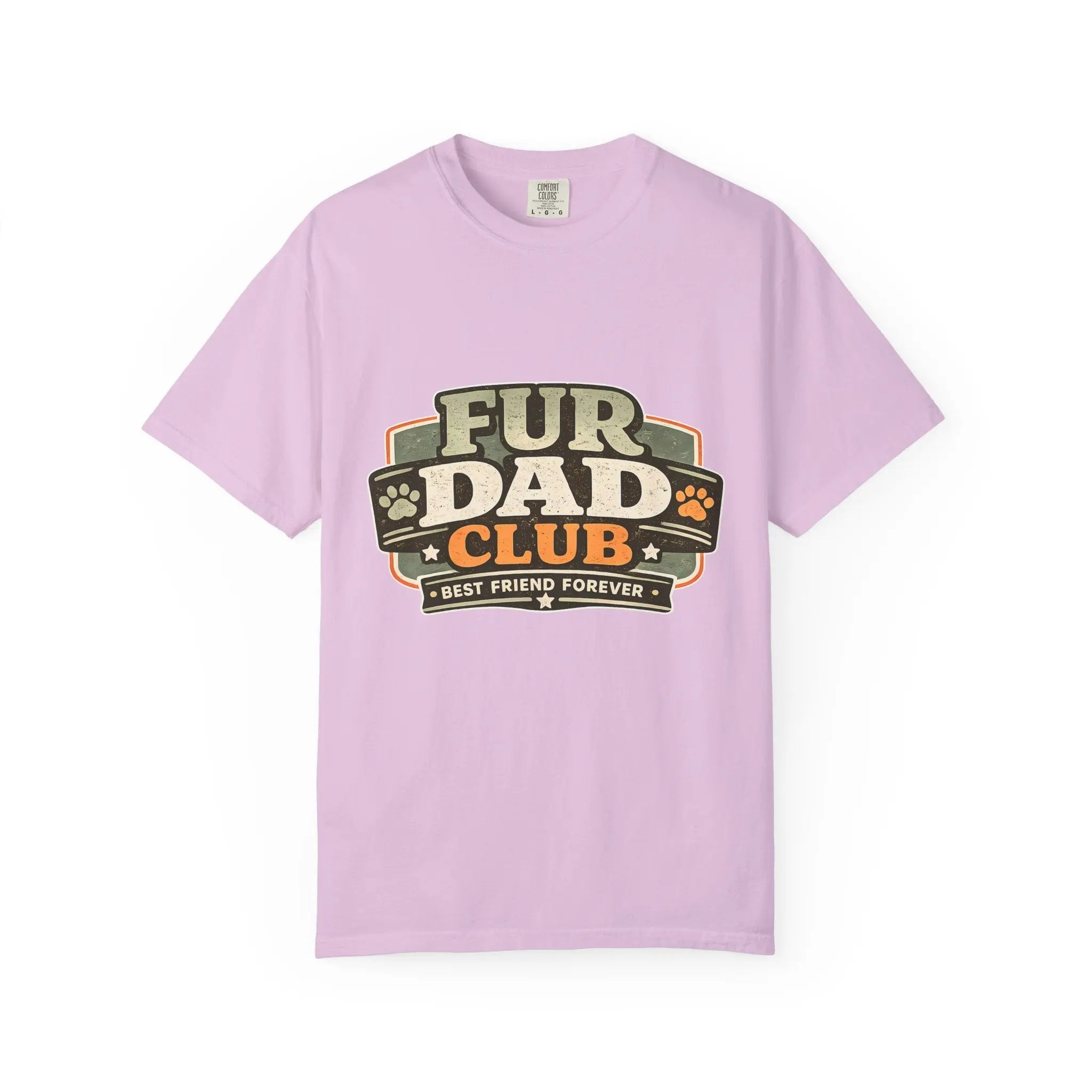 Fur Dad Club T-Shirt — Best Friend Forever Pet Dad Tee Printify