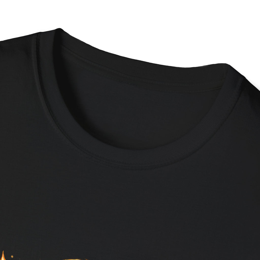 Golden Retriever Soccer T-Shirt — Cute Dog Playing Soccer Graphic Tee Printify