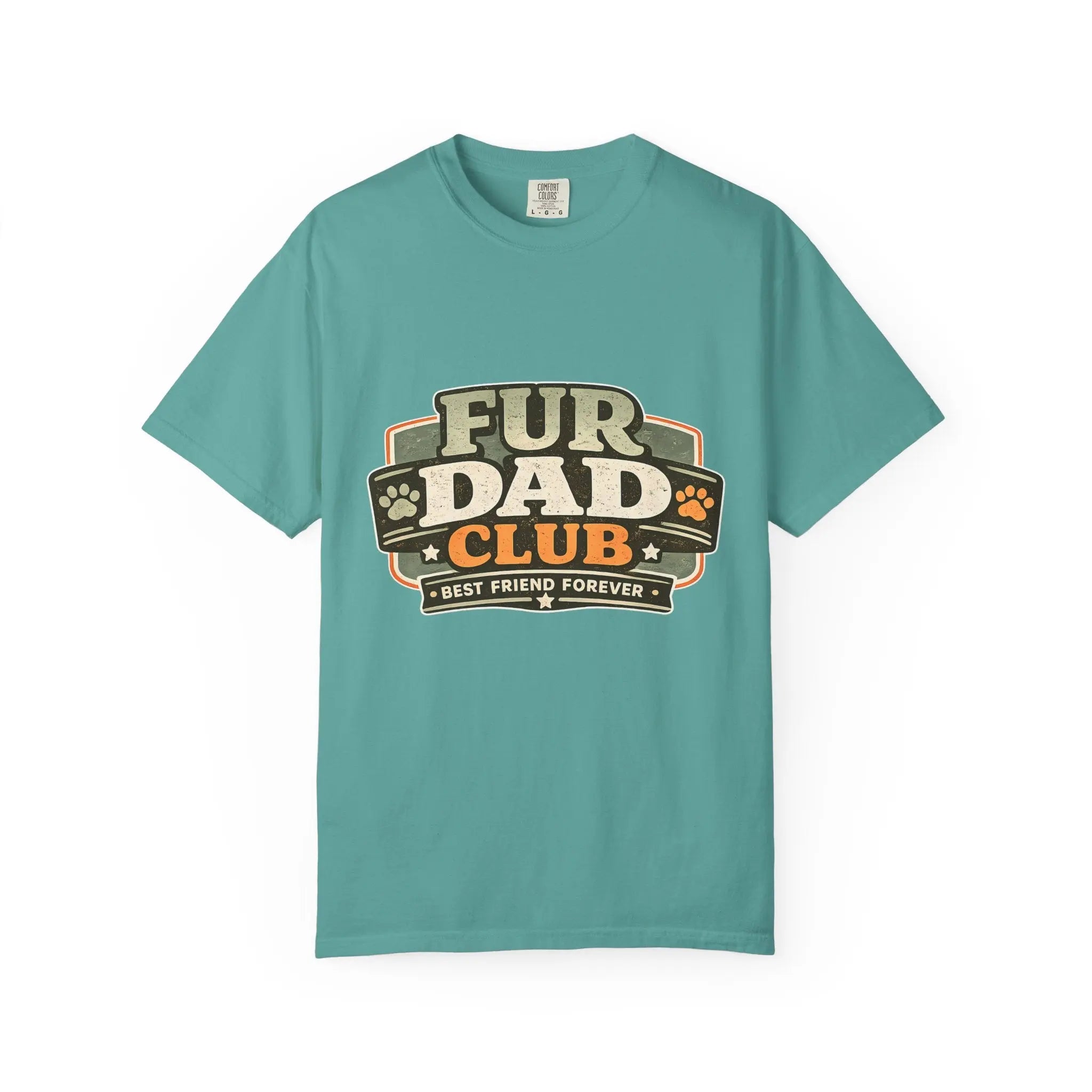 Fur Dad Club T-Shirt — Best Friend Forever Pet Dad Tee Printify