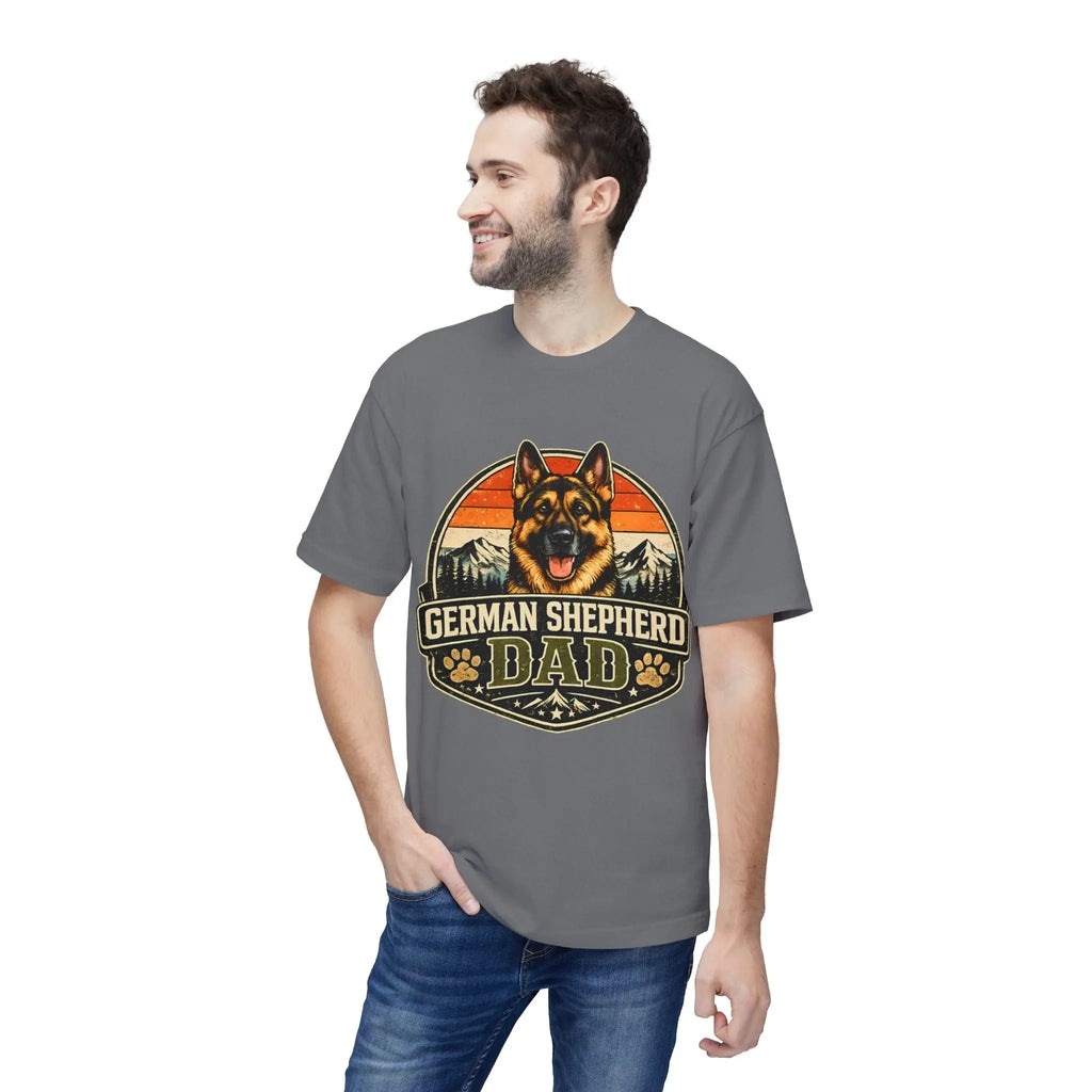 German Shepherd Dad T-Shirt — Vintage Pet Dad Tee