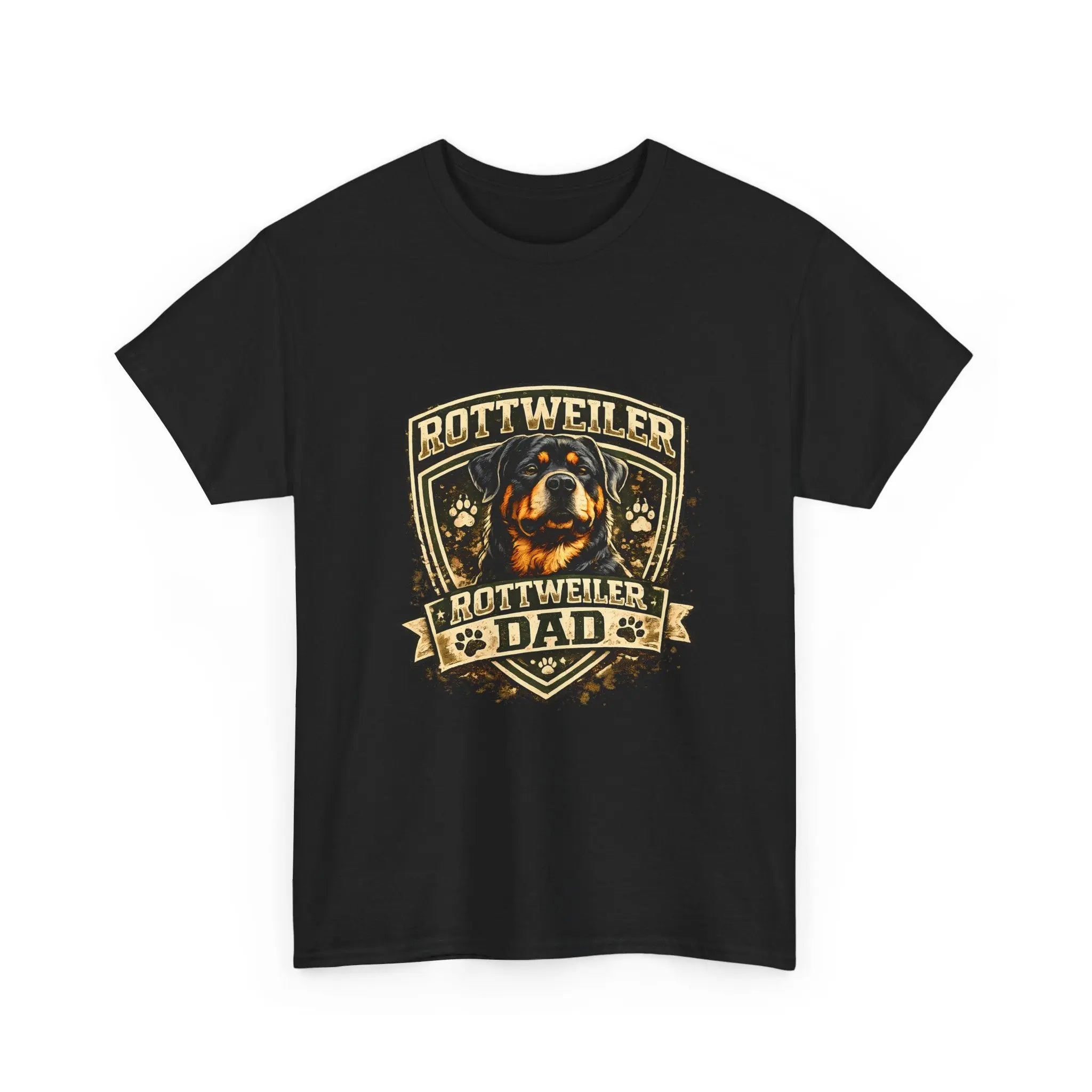 Rottweiler Dad T-Shirt — Proud Rottweiler Owner Tee, Dog Dad Gift