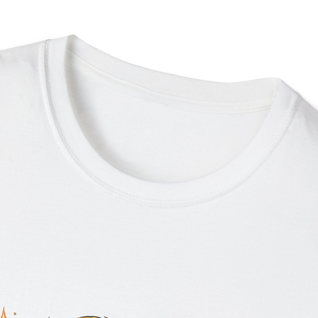 Golden Retriever Soccer T-Shirt — Cute Dog Playing Soccer Graphic Tee Printify