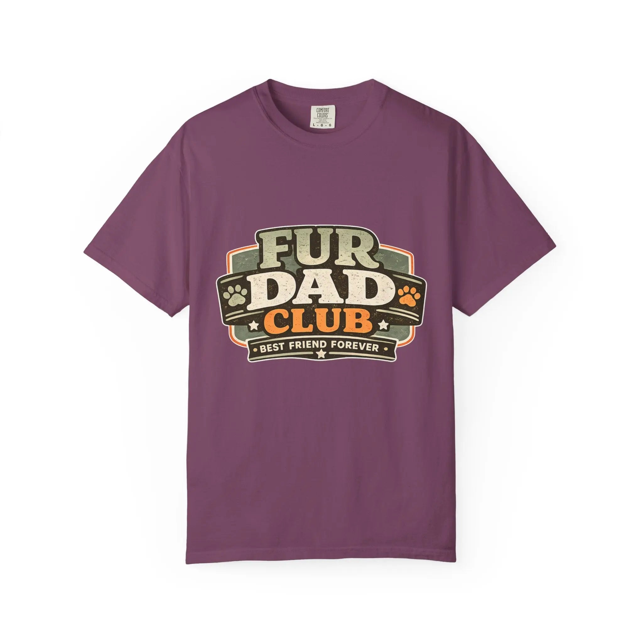 Fur Dad Club T-Shirt — Best Friend Forever Pet Dad Tee Printify