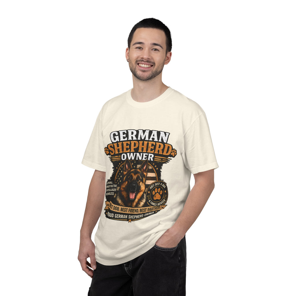German Shepherd Owner T-Shirt — Proud Dog Dad/Mom Graphic Tee
