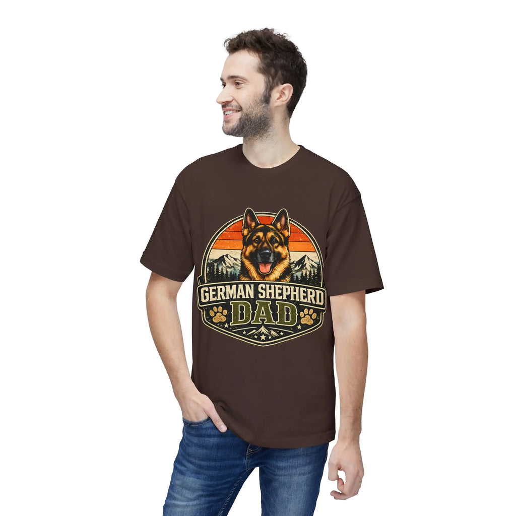 German Shepherd Dad T-Shirt — Vintage Pet Dad Tee