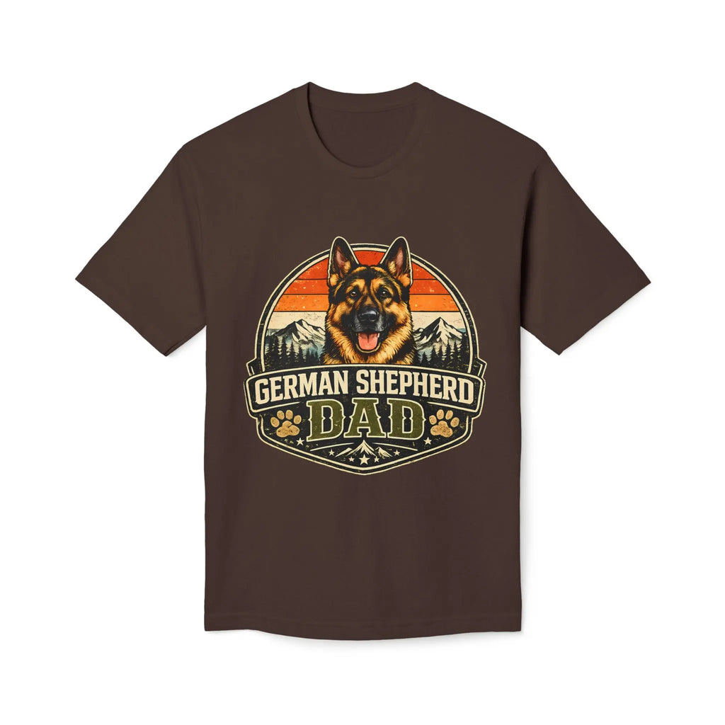 German Shepherd Dad T-Shirt — Vintage Pet Dad Tee