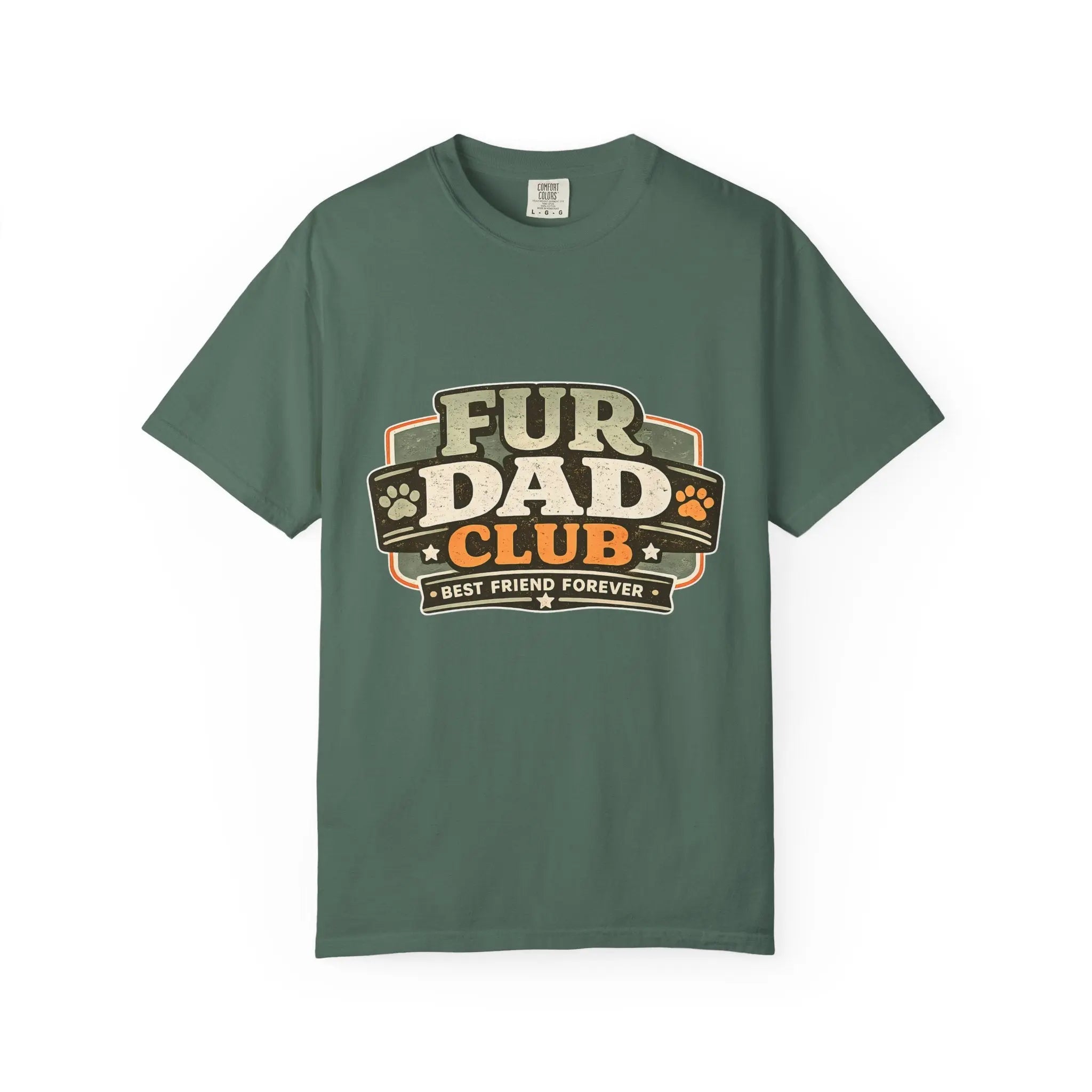 Fur Dad Club T-Shirt — Best Friend Forever Pet Dad Tee Printify