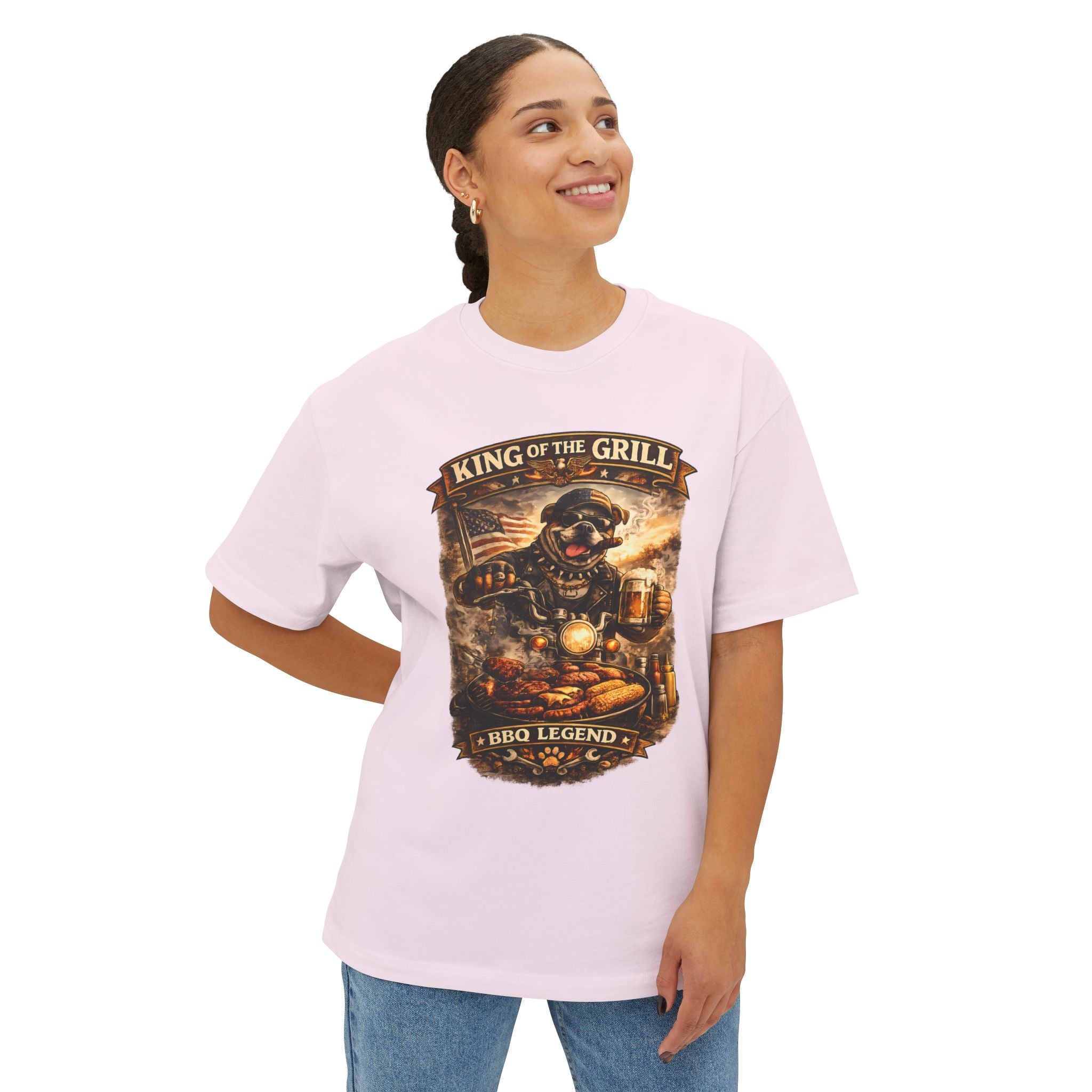 Improbe Boxy Tee — Oversized Graphic T‑Shirt