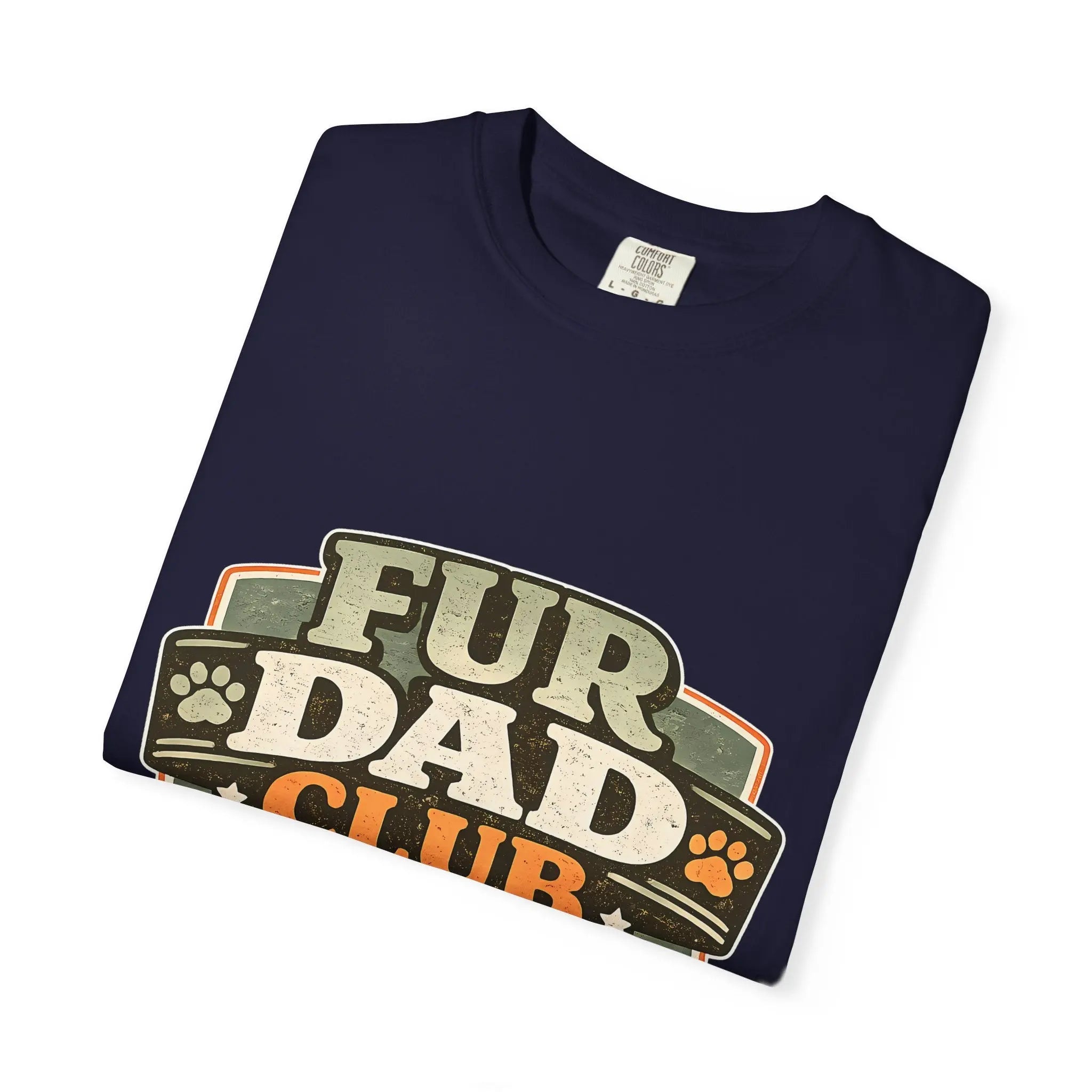 Fur Dad Club T-Shirt — Best Friend Forever Pet Dad Tee Printify