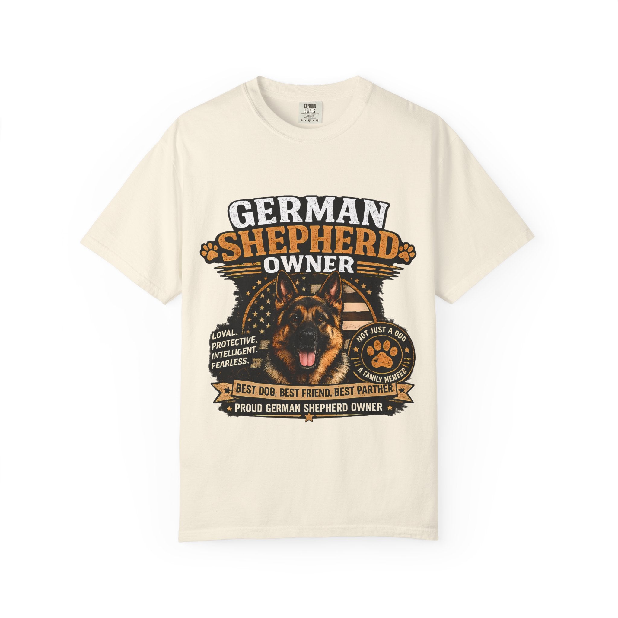 German Shepherd Owner T-Shirt — Proud Dog Dad/Mom Graphic Tee