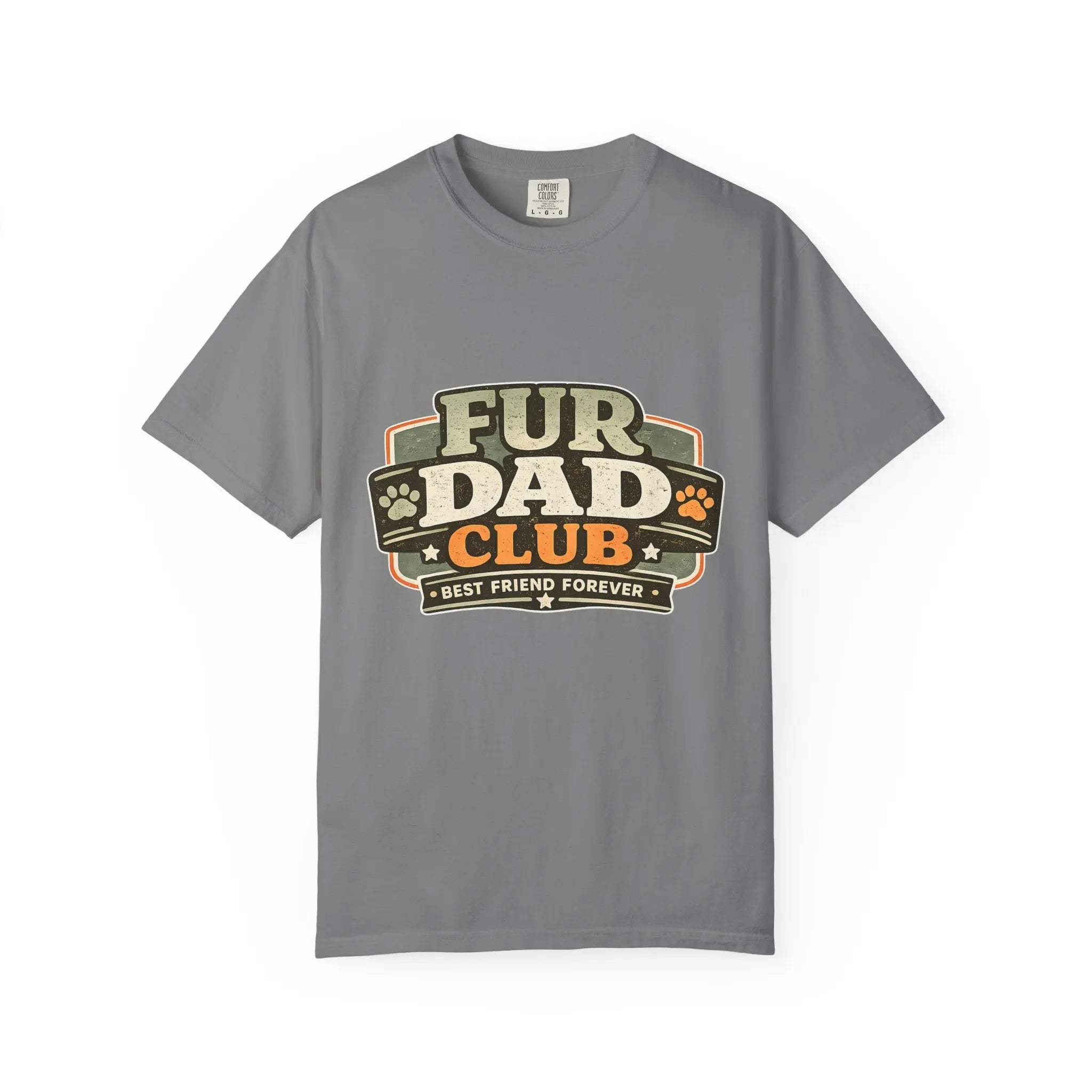 Fur Dad Club T-Shirt — Best Friend Forever Pet Dad Tee Printify