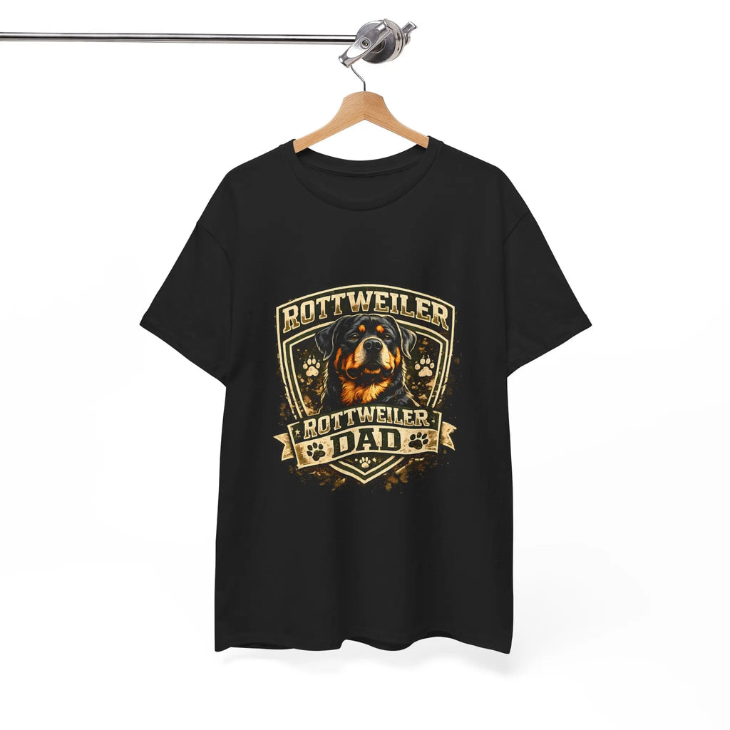Rottweiler Dad T-Shirt — Proud Rottweiler Owner Tee, Dog Dad Gift