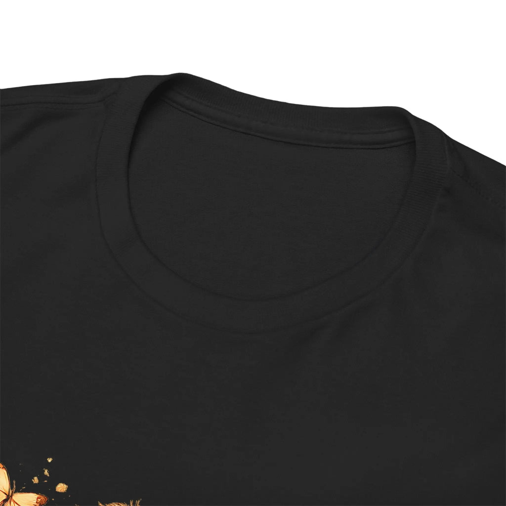 Golden Retriever Floral Tee — Happy Dog with Sunflowers Graphic T-Shirt Printify
