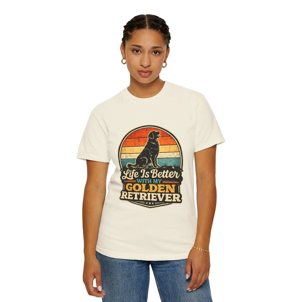 Life Is Better With My Golden Retriever T-Shirt