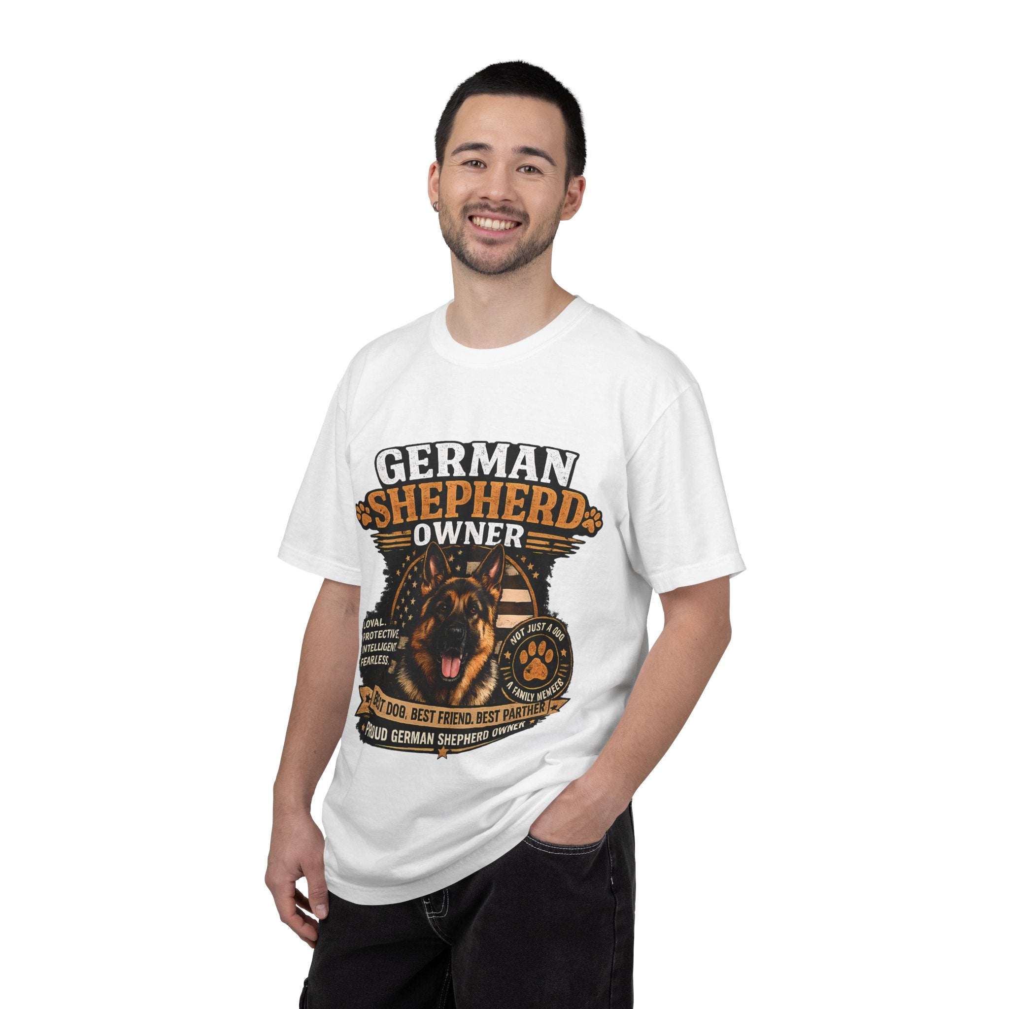 German Shepherd Owner T-Shirt — Proud Dog Dad/Mom Graphic Tee