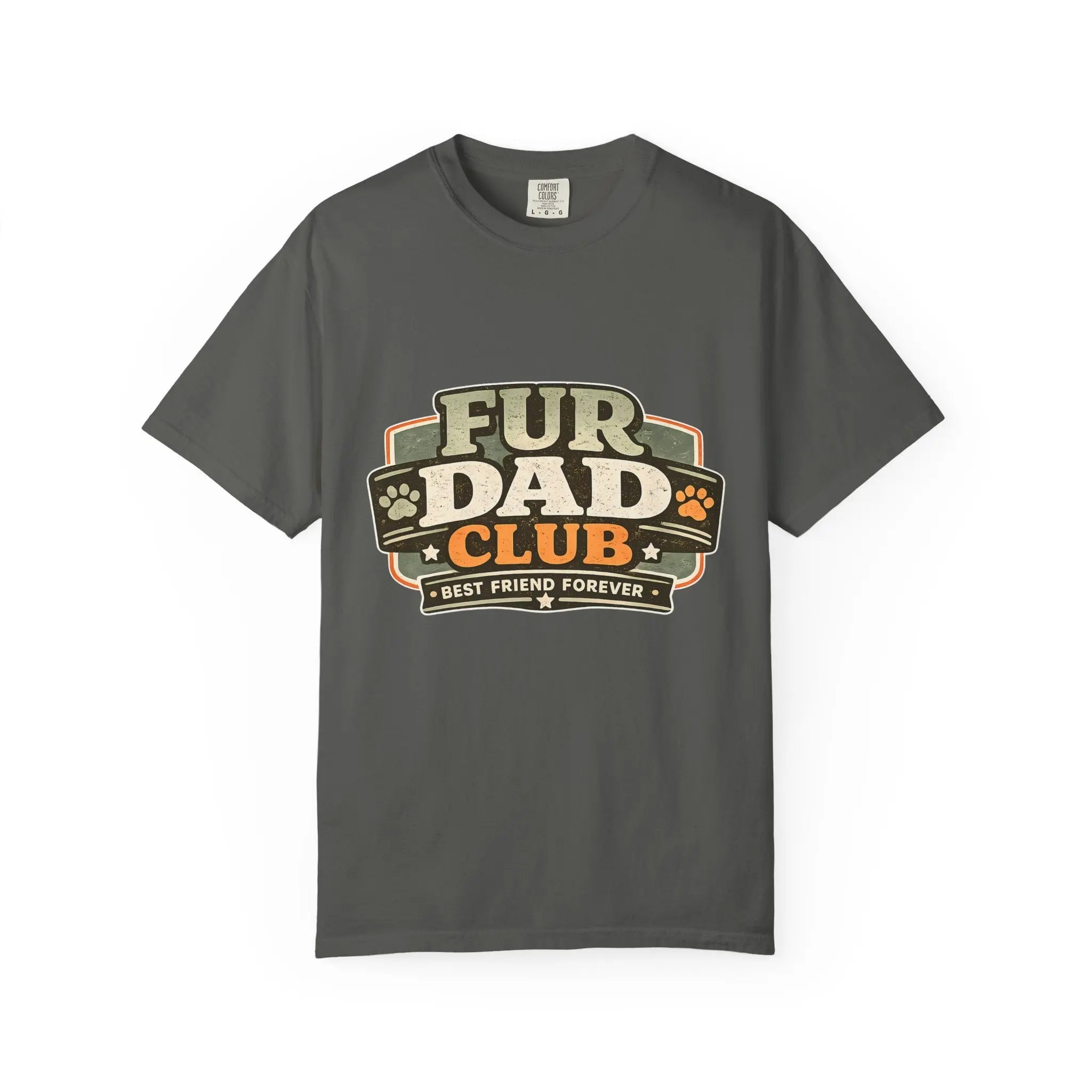 Fur Dad Club T-Shirt — Best Friend Forever Pet Dad Tee Printify