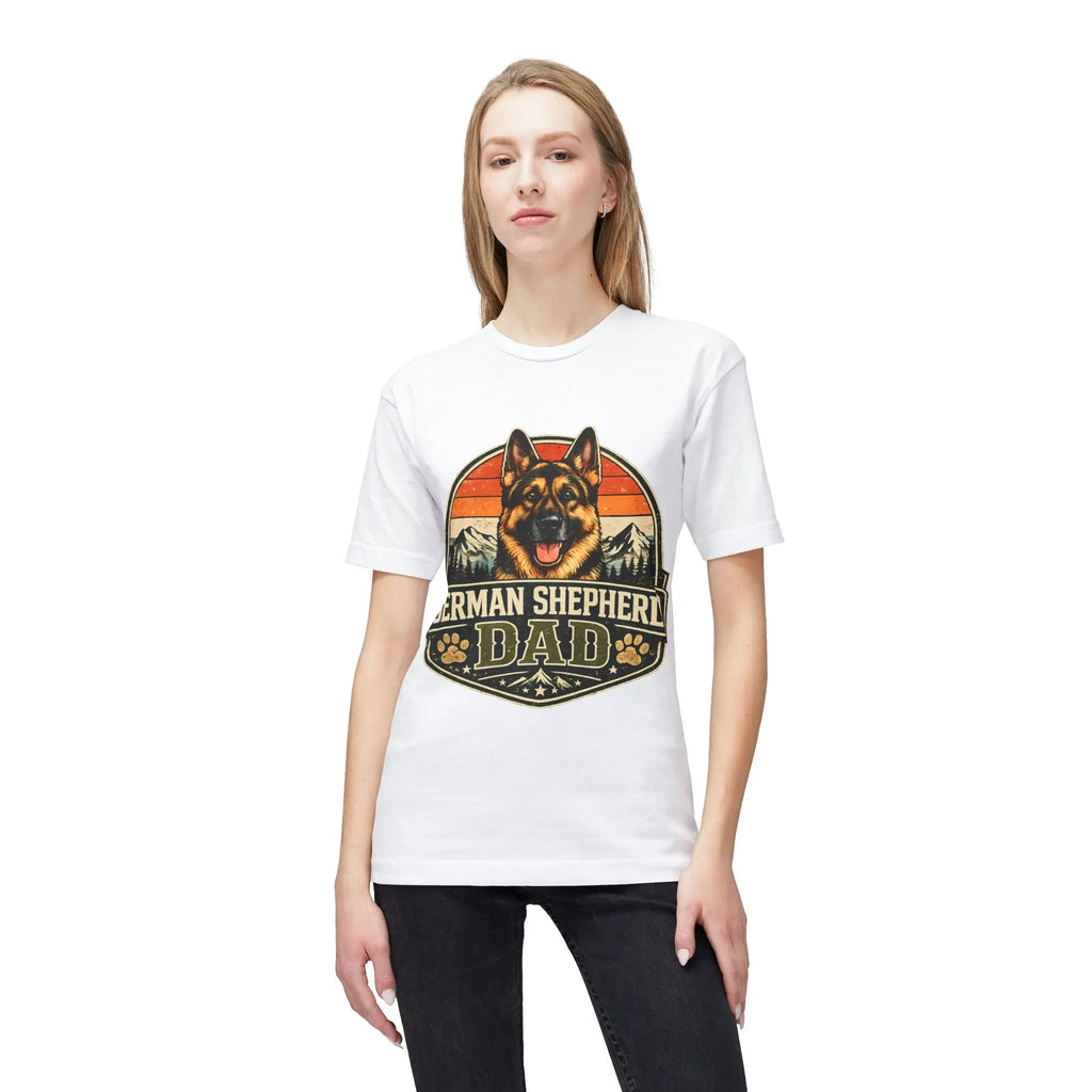 German Shepherd Dad T-Shirt — Vintage Pet Dad Tee