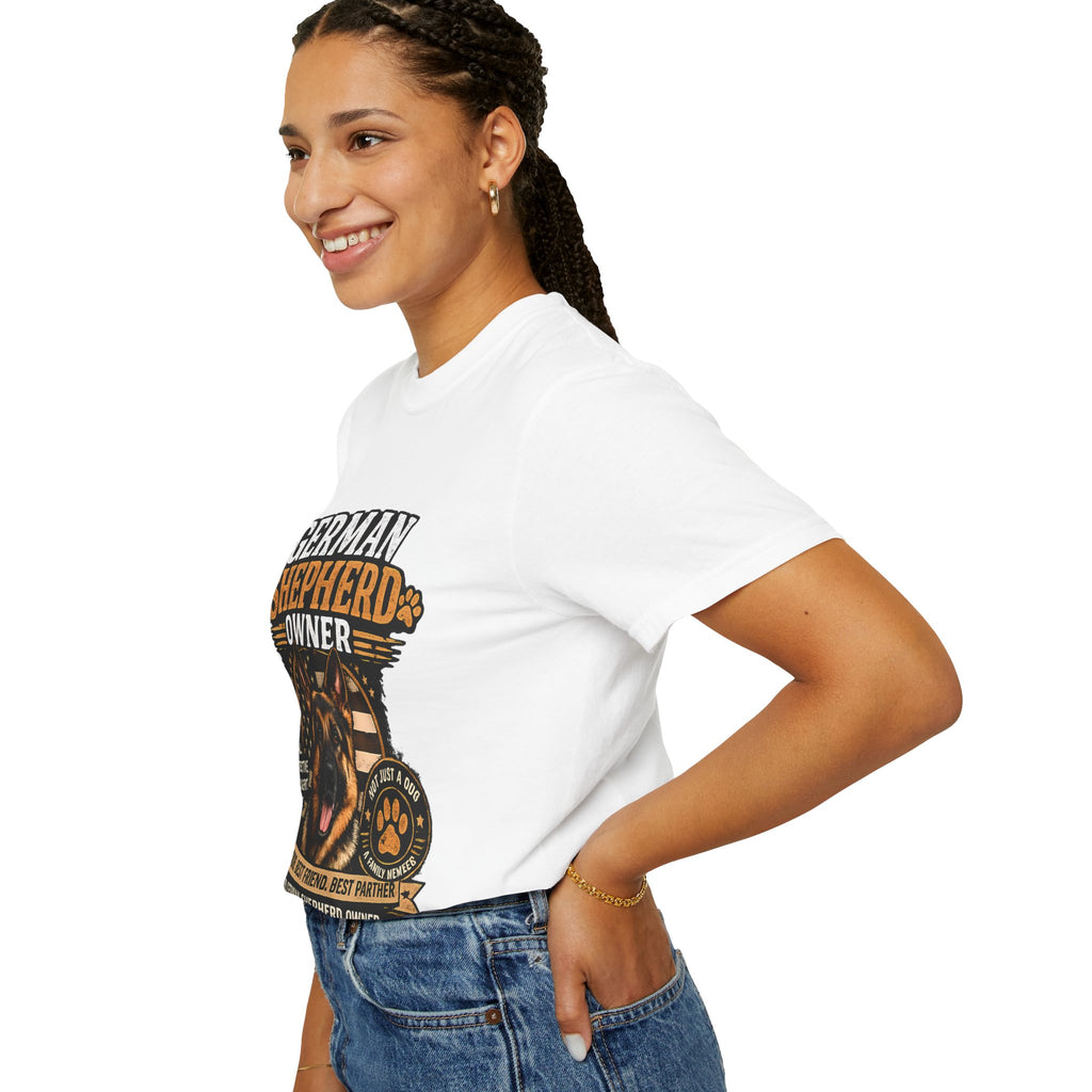 German Shepherd Owner T-Shirt — Proud Dog Dad/Mom Graphic Tee