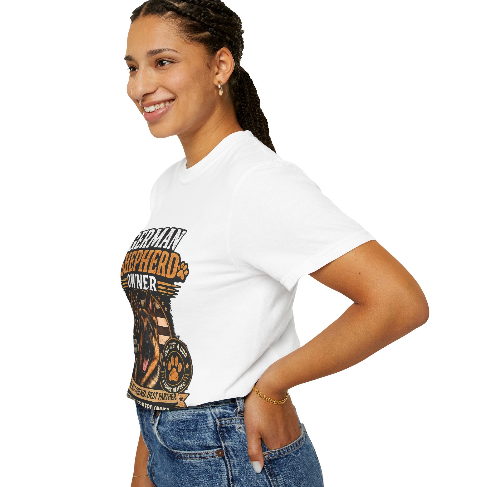 German Shepherd Owner T-Shirt — Proud Dog Dad/Mom Graphic Tee