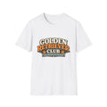Golden Retriever Club T-Shirt — Retro Paw Print Dog Lover Tee Printify