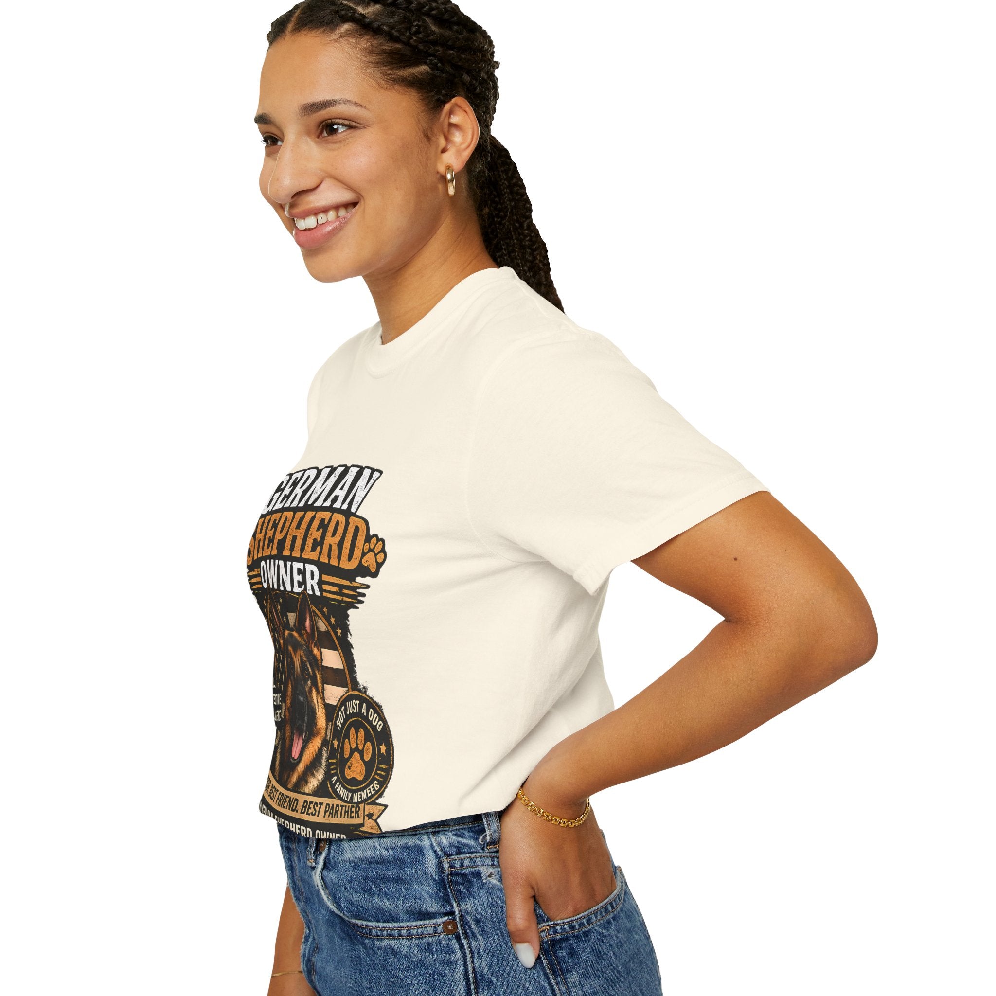 German Shepherd Owner T-Shirt — Proud Dog Dad/Mom Graphic Tee
