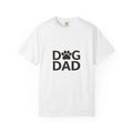 Dog Dad T-Shirt — Paw Print Graphic Tee for Dog Lovers