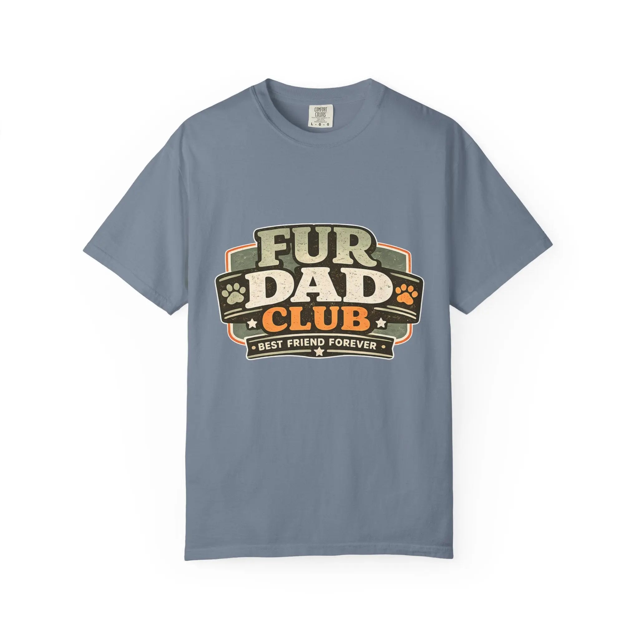Fur Dad Club T-Shirt — Best Friend Forever Pet Dad Tee Printify