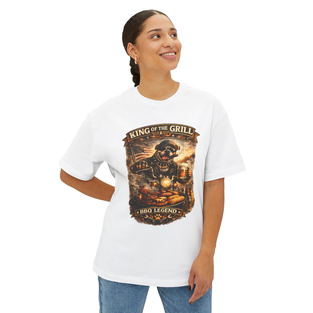 Improbe Boxy Tee — Oversized Graphic T‑Shirt