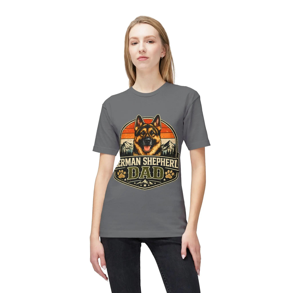 German Shepherd Dad T-Shirt — Vintage Pet Dad Tee