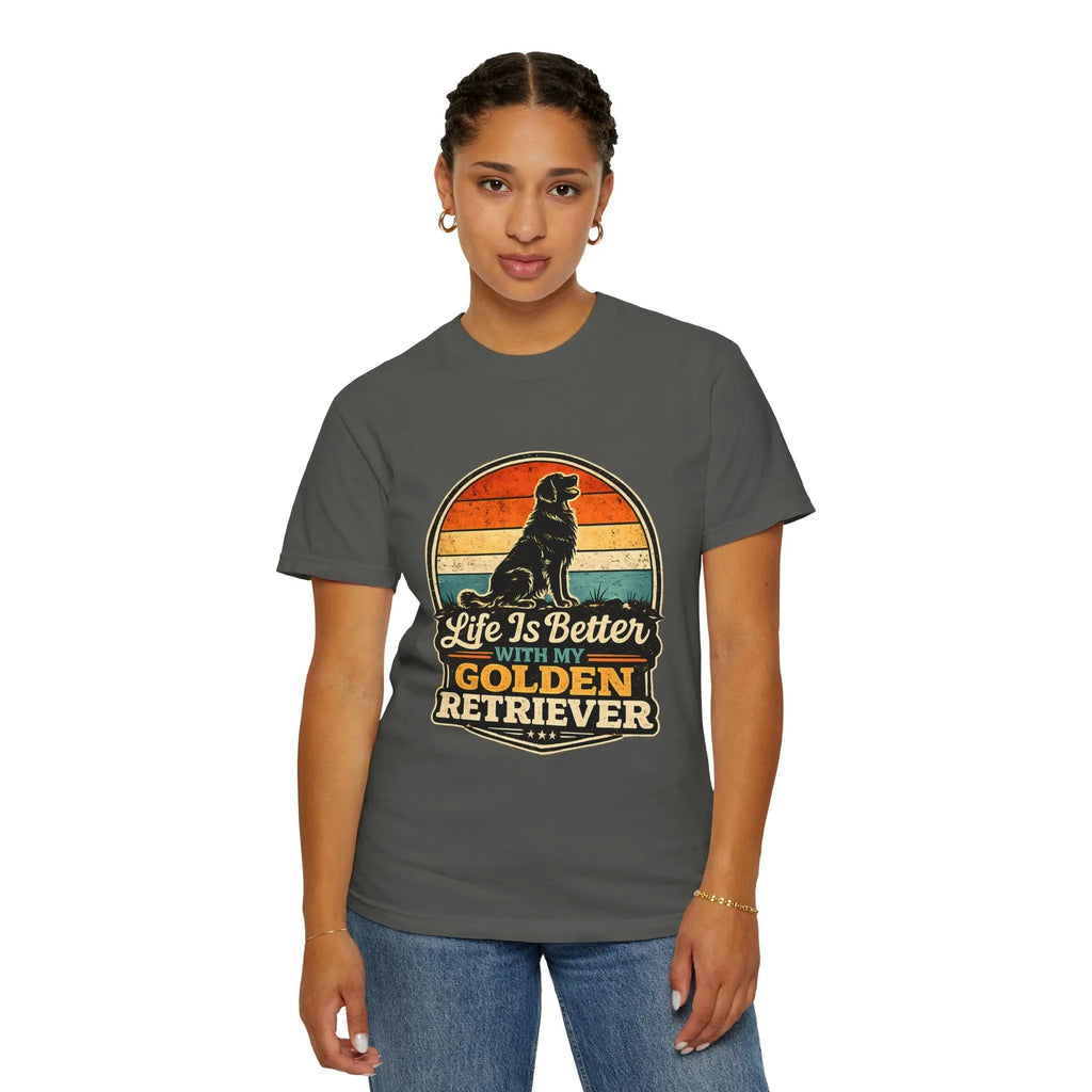 Life Is Better With My Golden Retriever T-Shirt