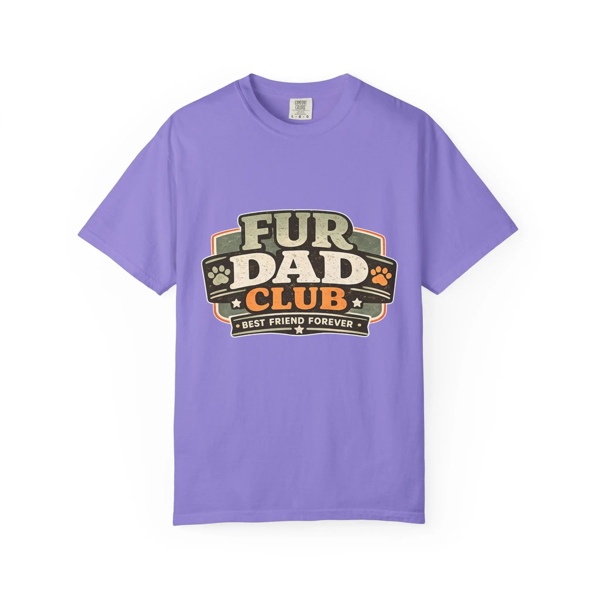 Fur Dad Club T-Shirt — Best Friend Forever Pet Dad Tee Printify