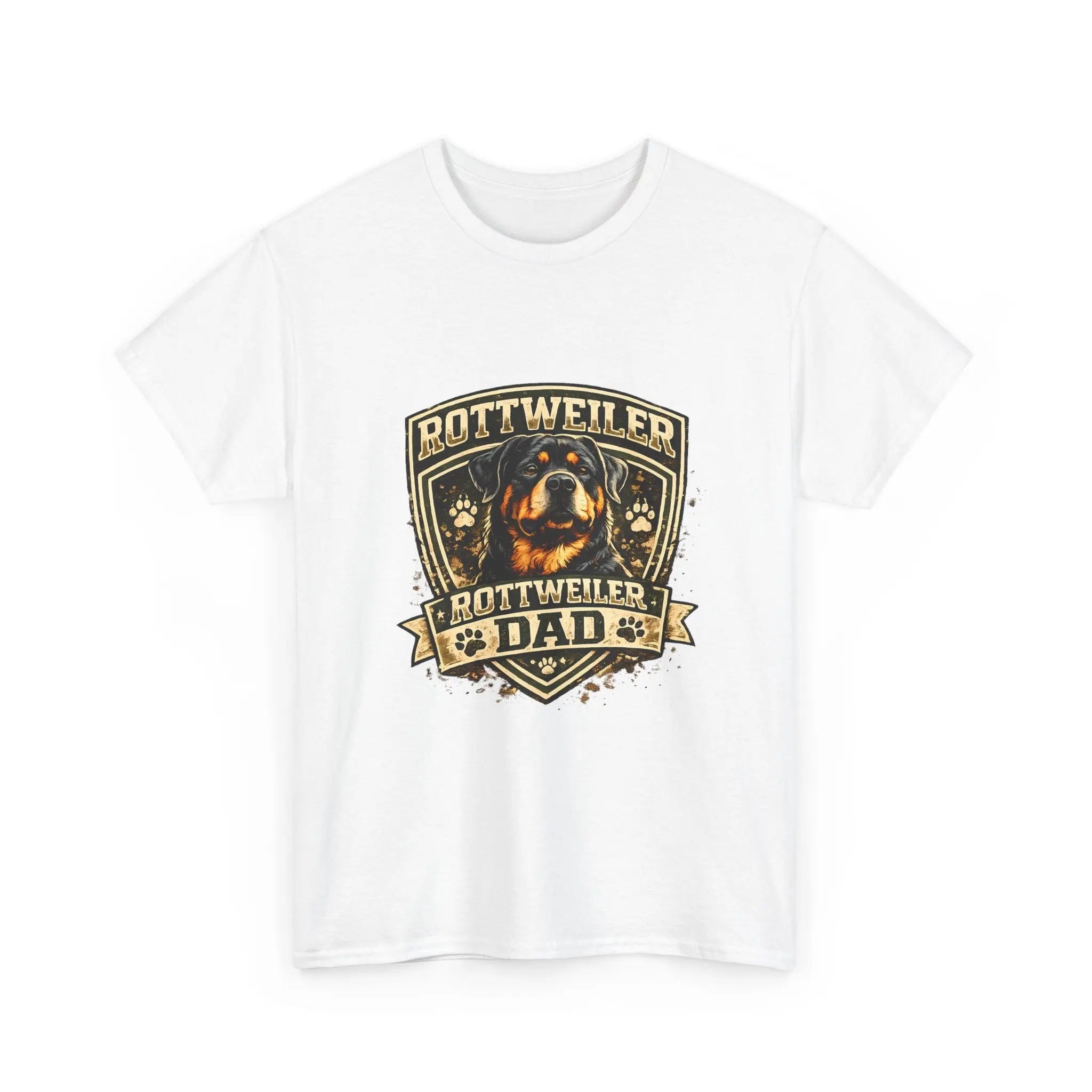 Rottweiler Dad T-Shirt — Proud Rottweiler Owner Tee, Dog Dad Gift
